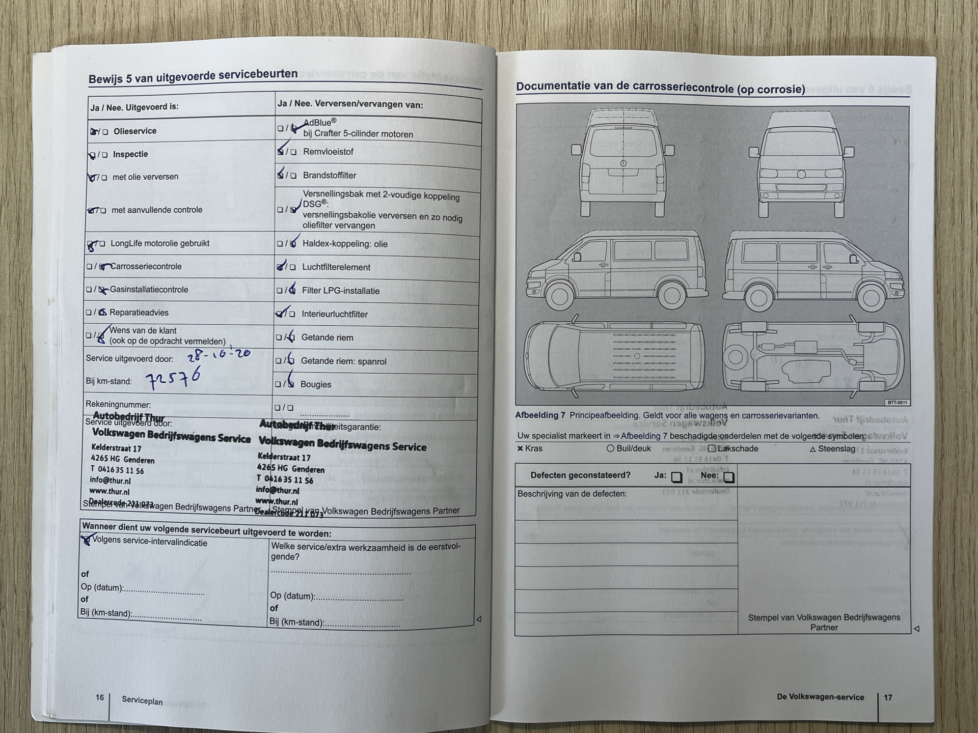 Foto van Volkswagen Kombi