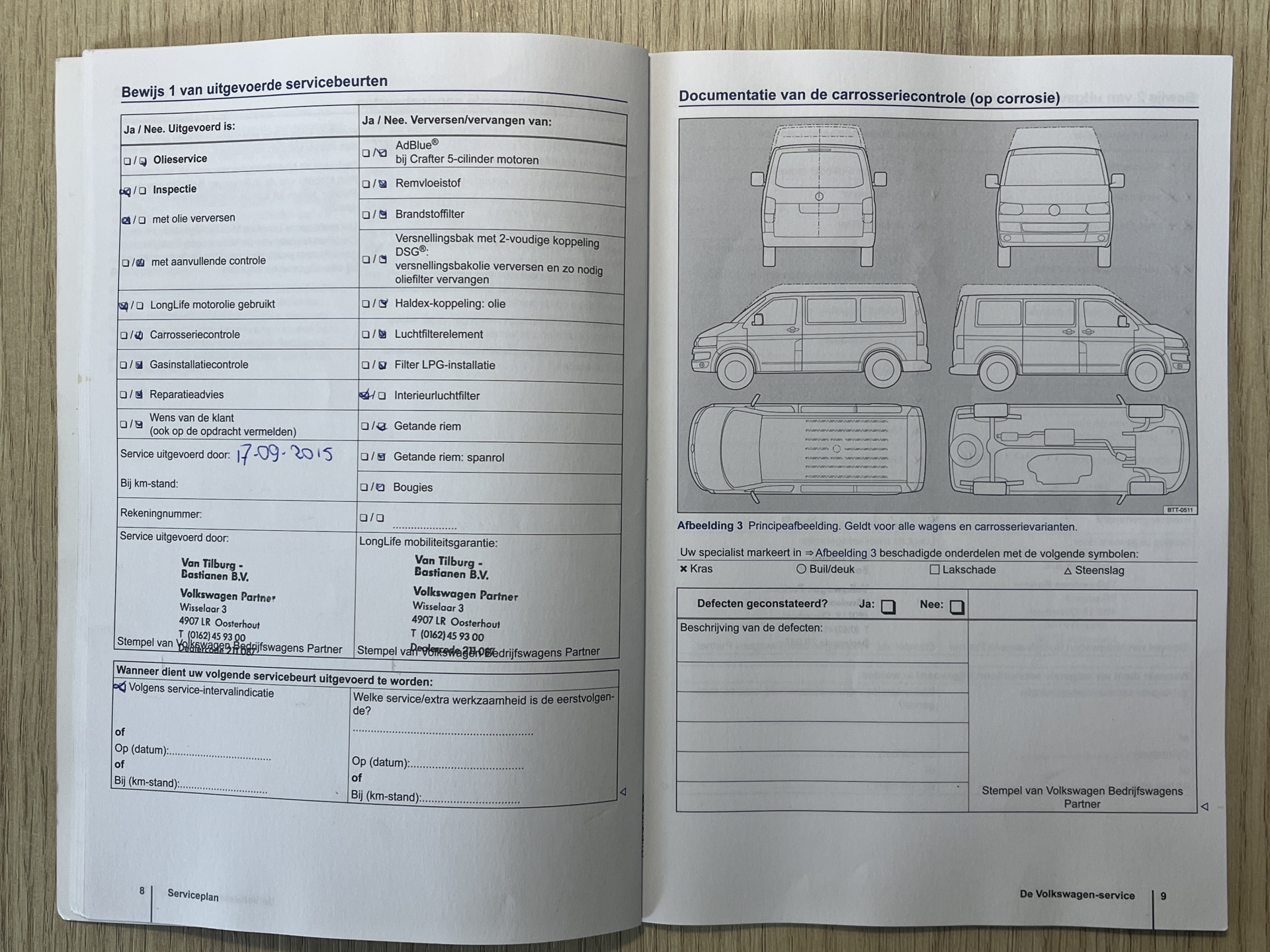 Foto van Volkswagen Kombi