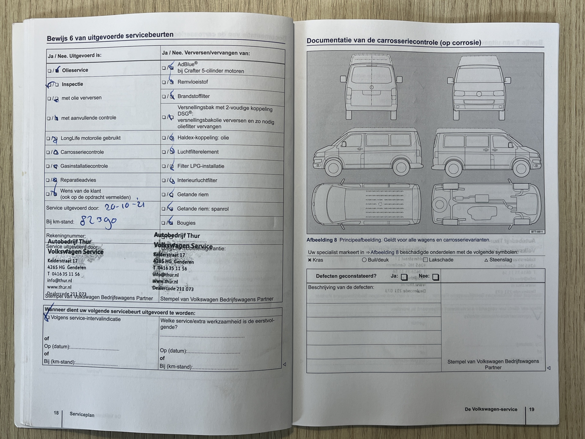 Foto van Volkswagen Kombi