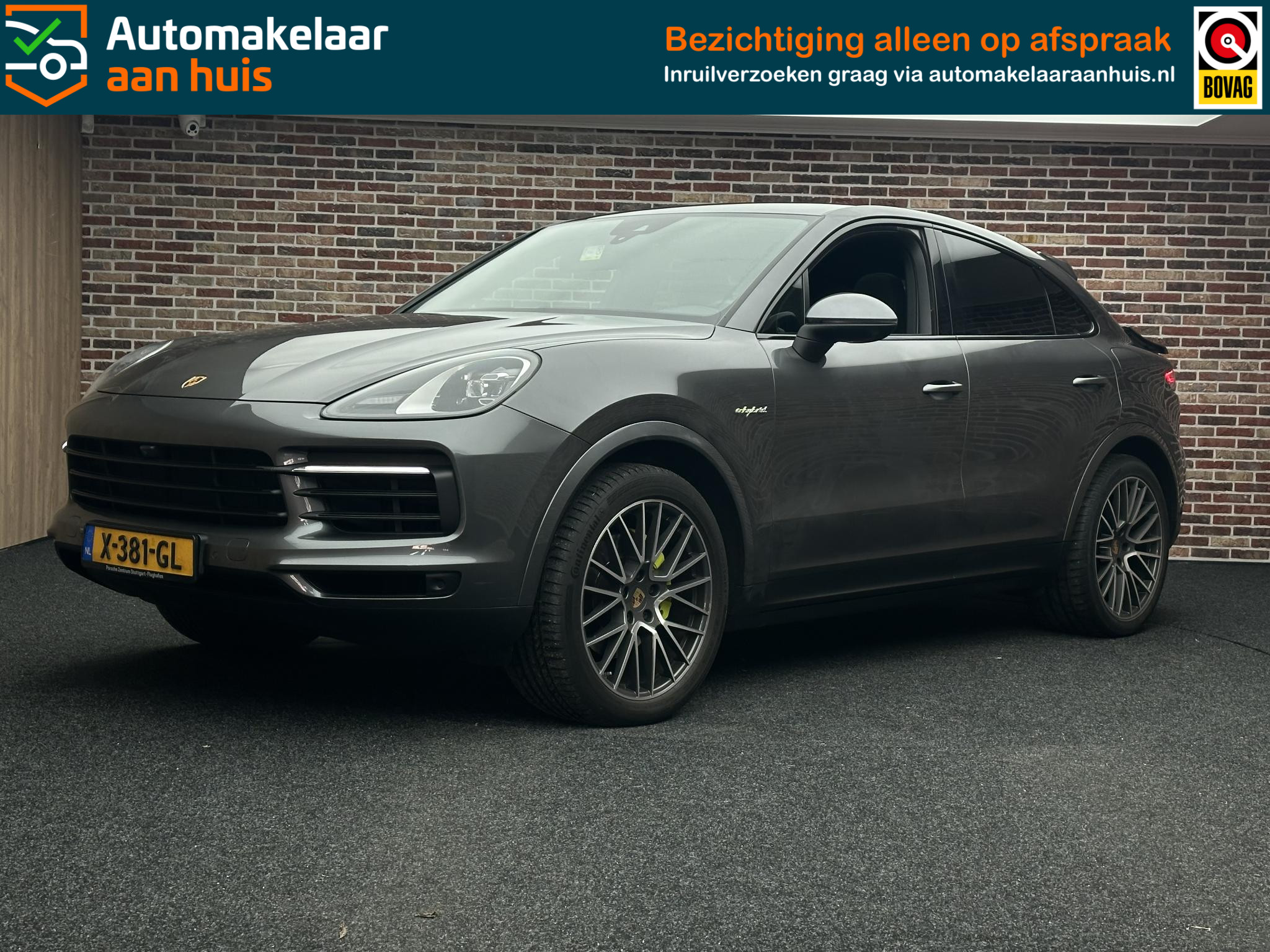 Porsche Cayenne E-hybrid 3.0 E-Hybrid 2021 - voorkant