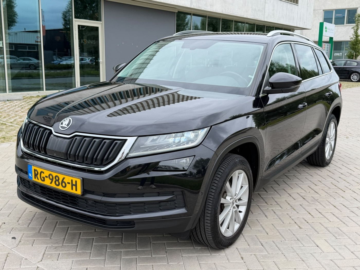 Skoda Kodiaq 1.4 TSI Styl-B ElecTrHaak 2017 - voorkant