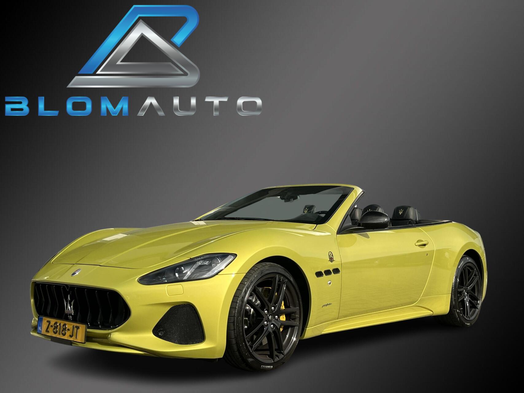 Maserati Grancabrio Sport 4.7 Sport 460PK UNIEK! LAGE KM STAND 2019 - voorkant