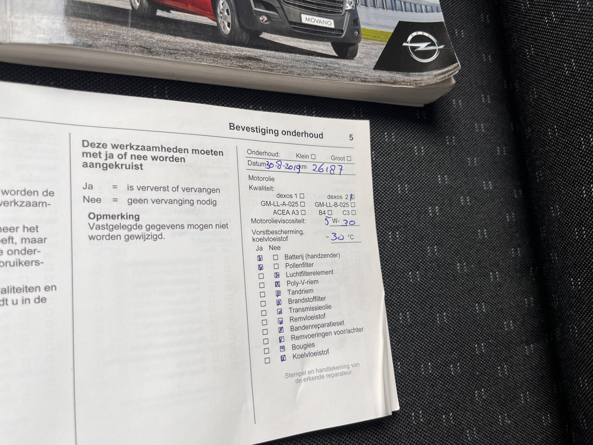 Foto van Opel Movano