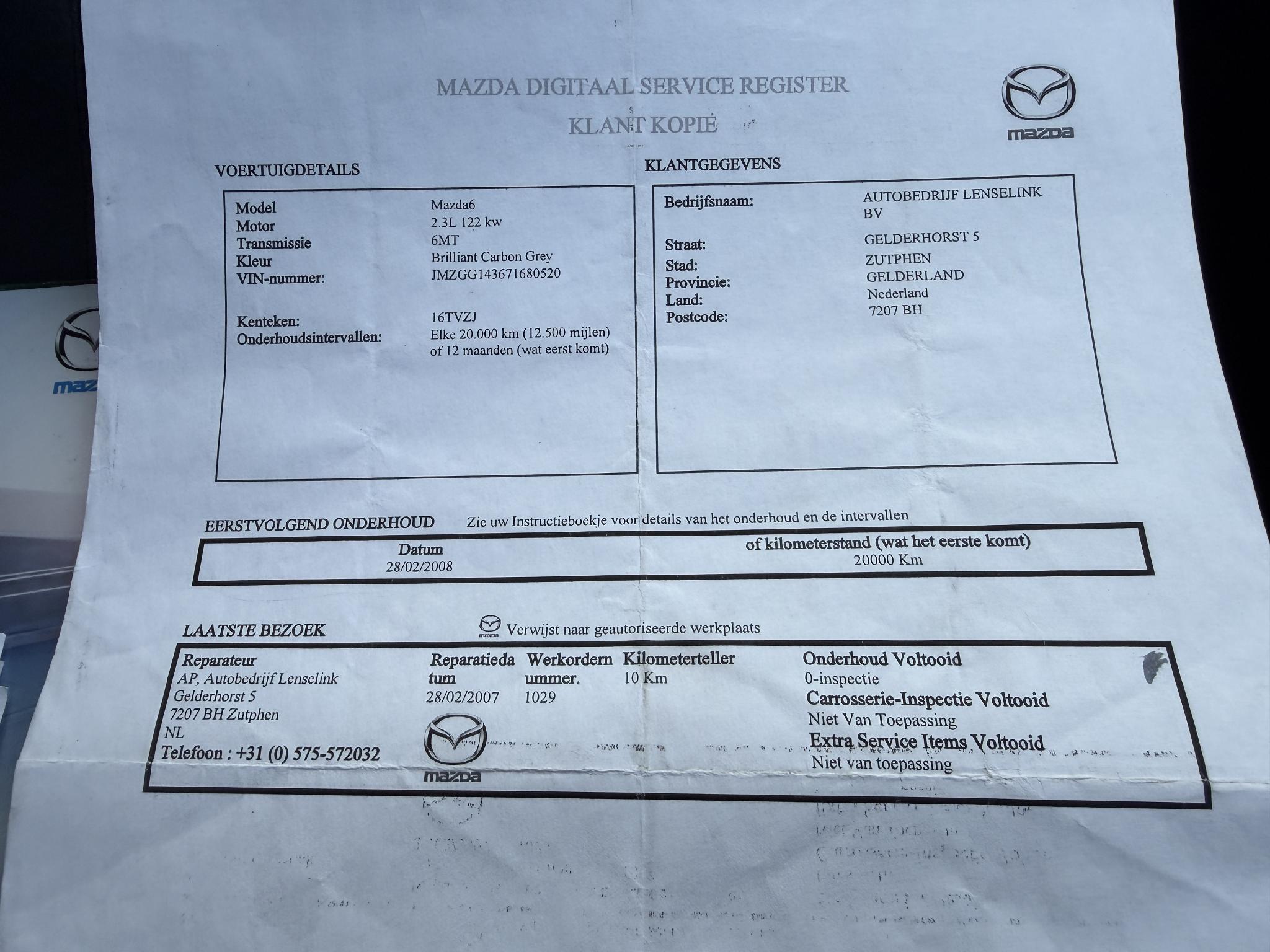 Foto van Mazda Mazda 6