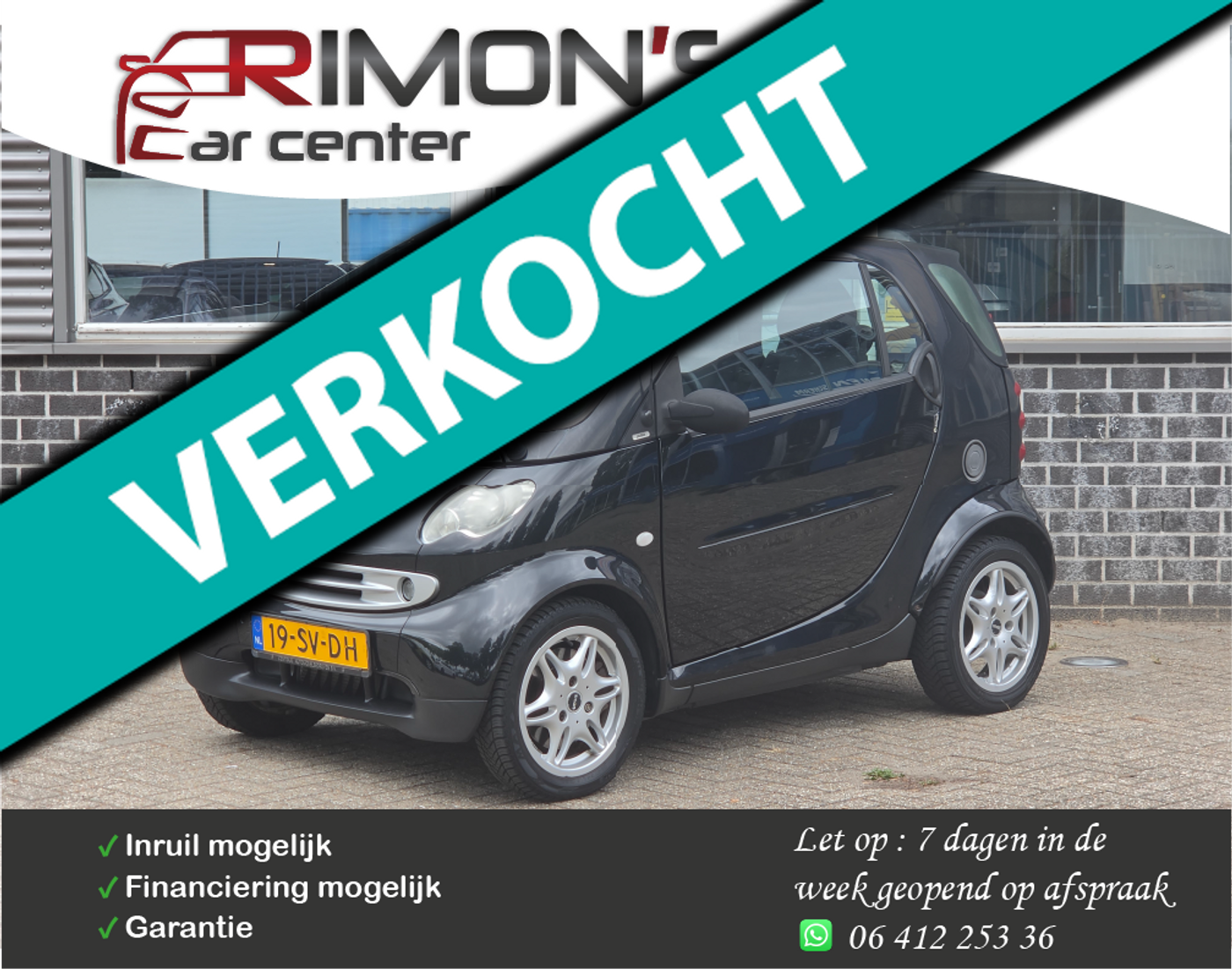 Foto van Smart Fortwo Coupe