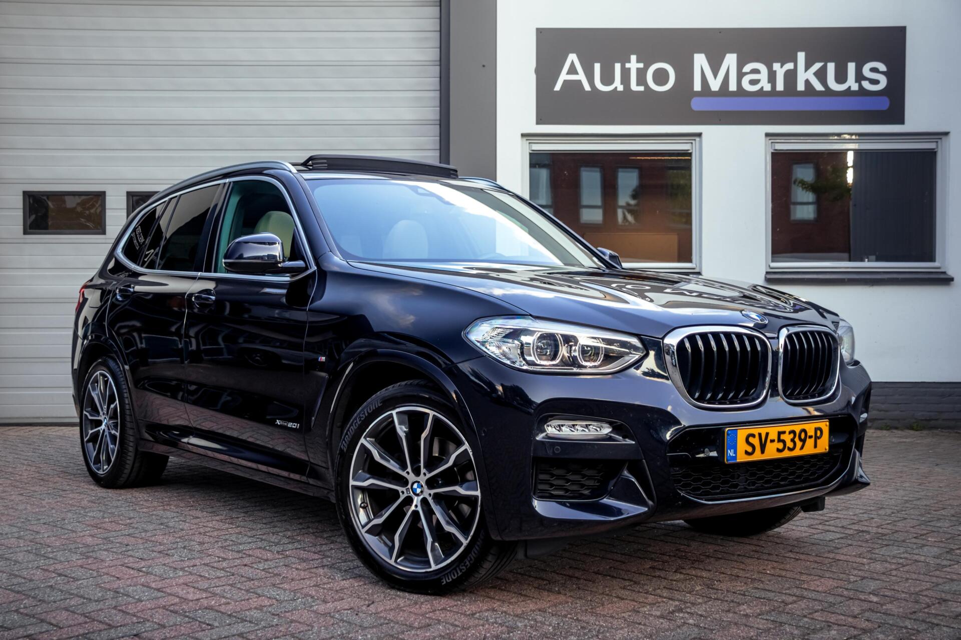 BMW X3 Xdrive20i xDrive20i 3X M-Sport|Pano|Trekhaak|Harman/Kardon|Memory|Leder 2018 - voorkant