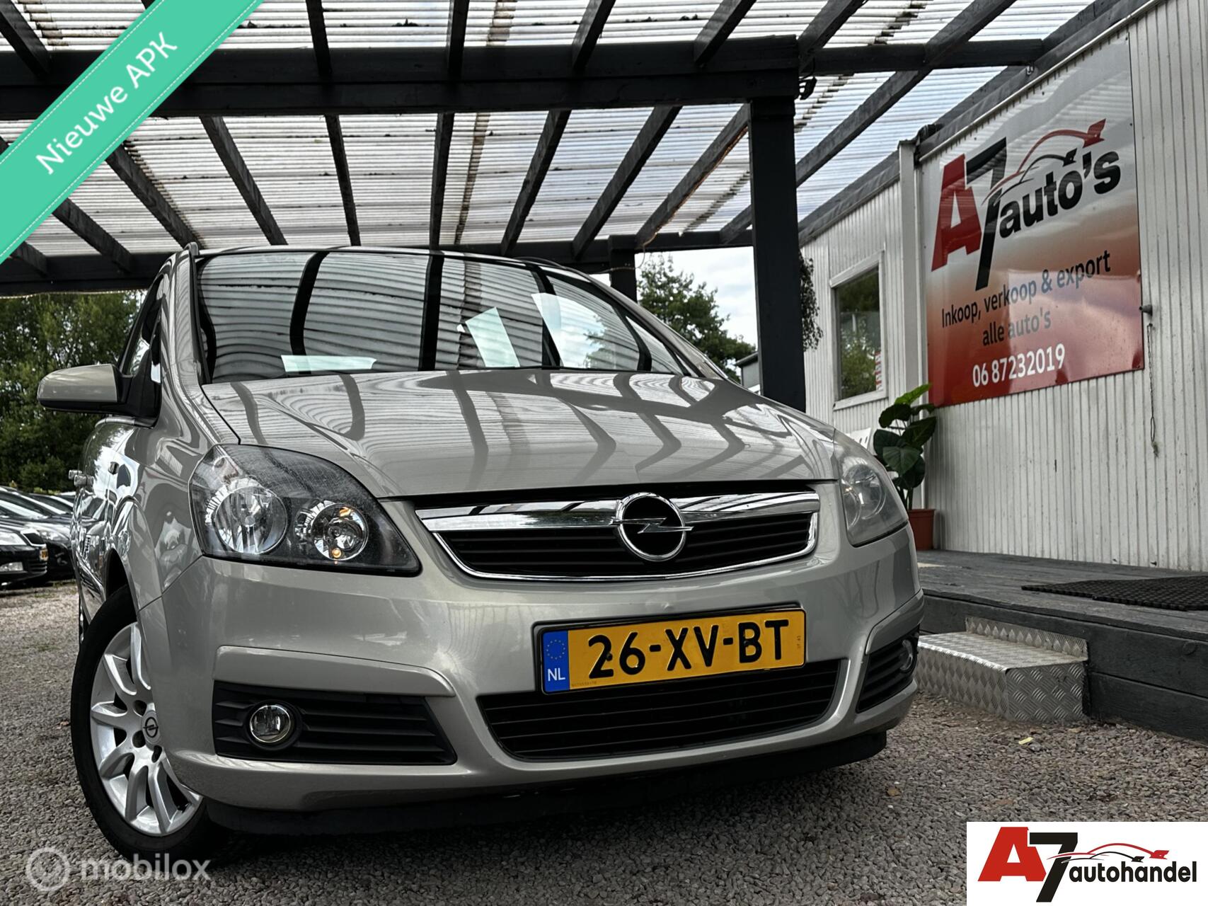 Opel Zafira 1.8 Temptation Nieuwe APK//Airco//Automaat 2007 - voorkant