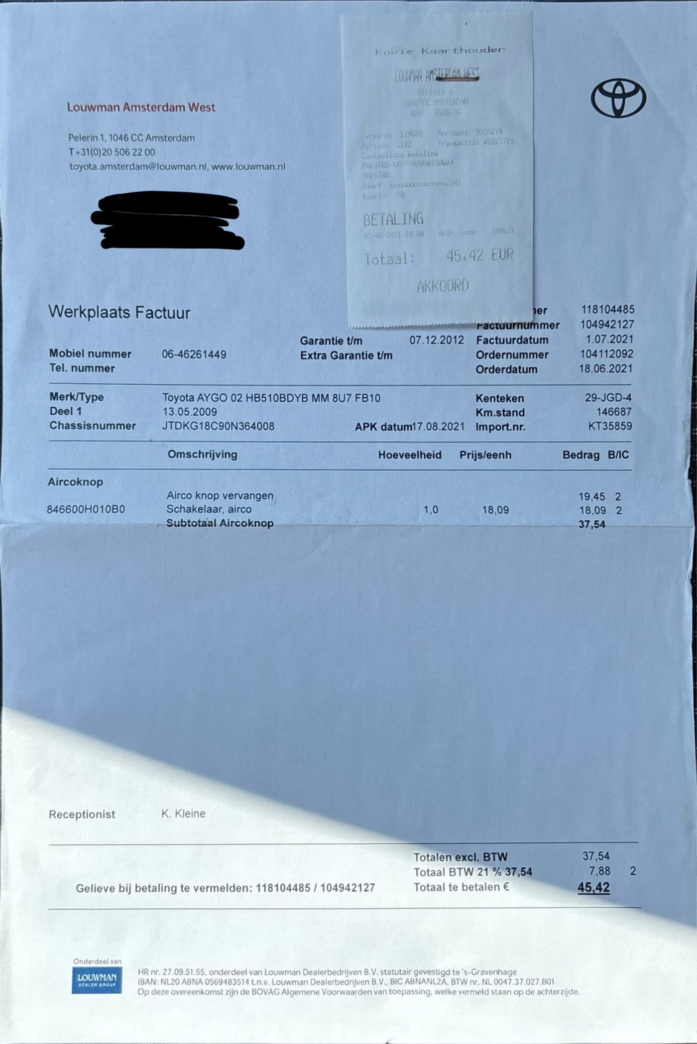 Foto van Toyota Toyota Aygo