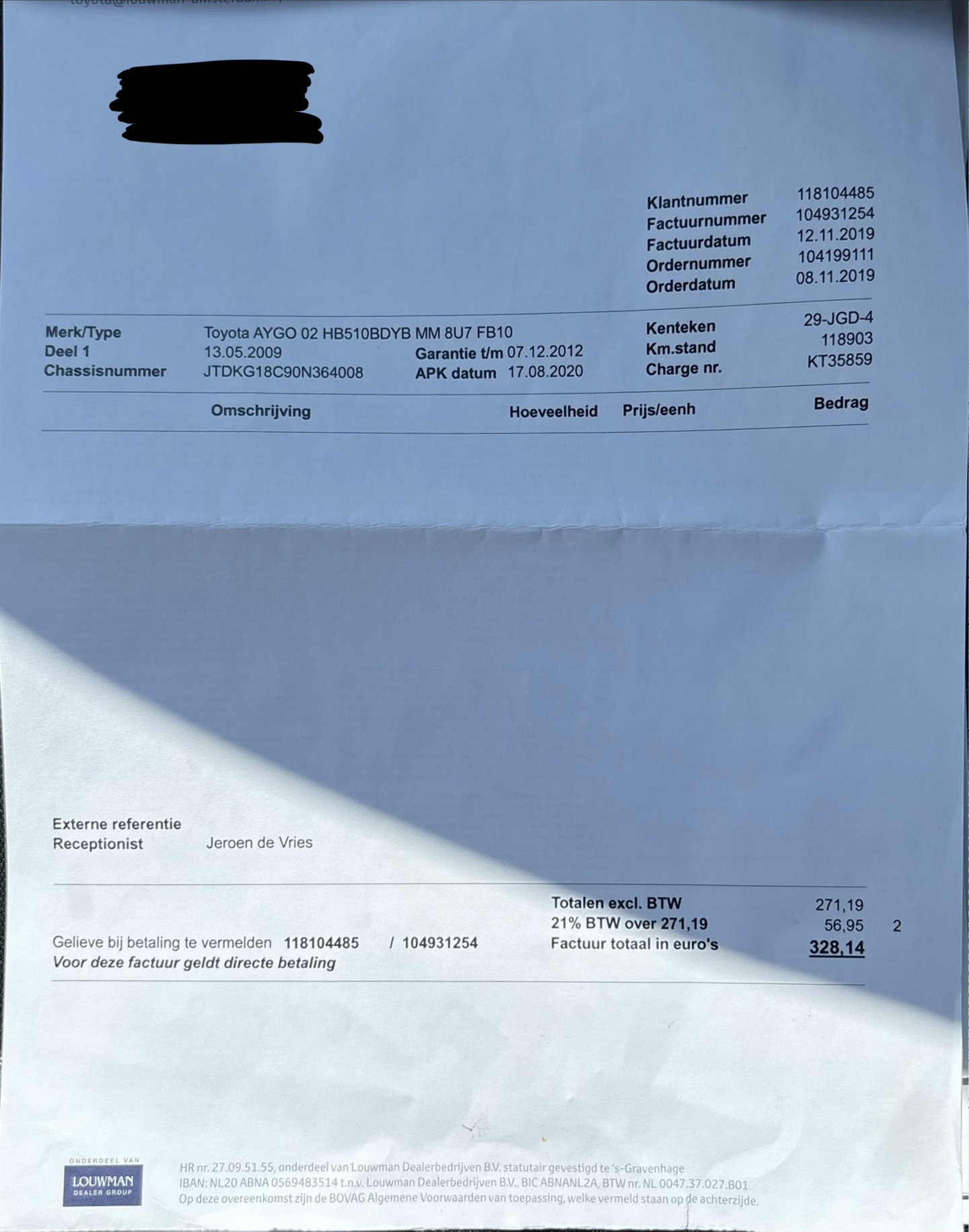 Foto van Toyota Toyota Aygo