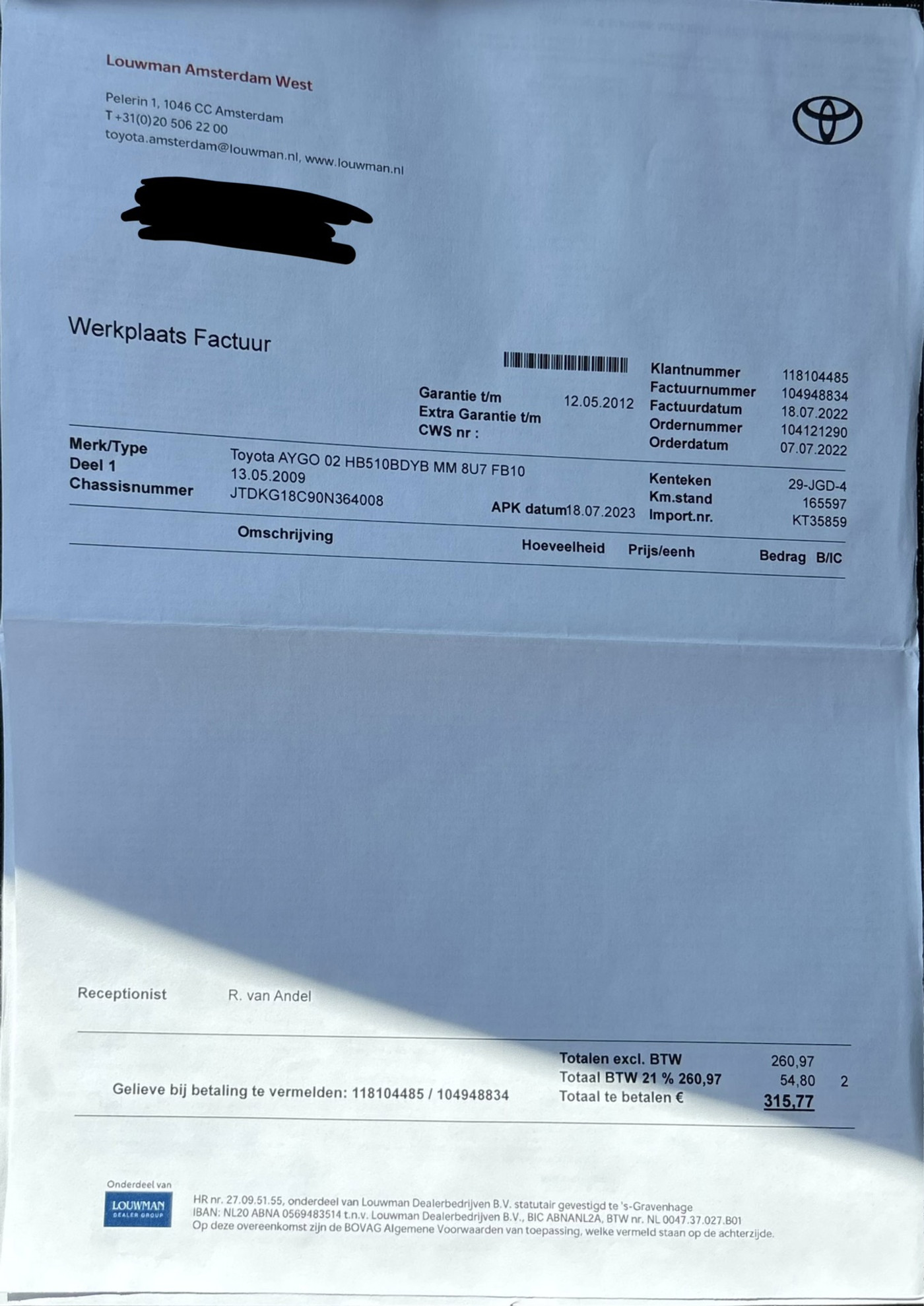 Foto van Toyota Toyota Aygo