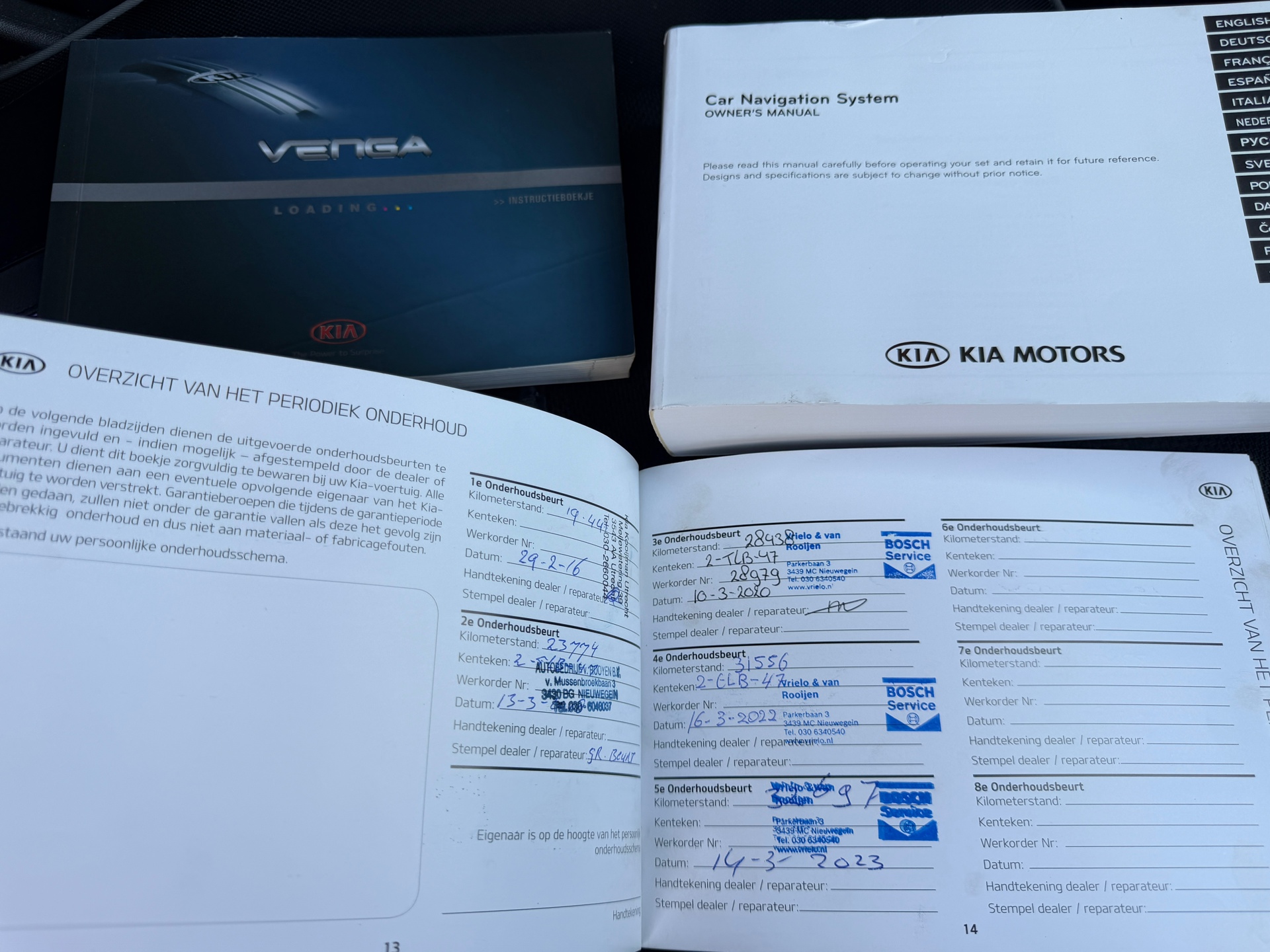 Foto van Kia Venga