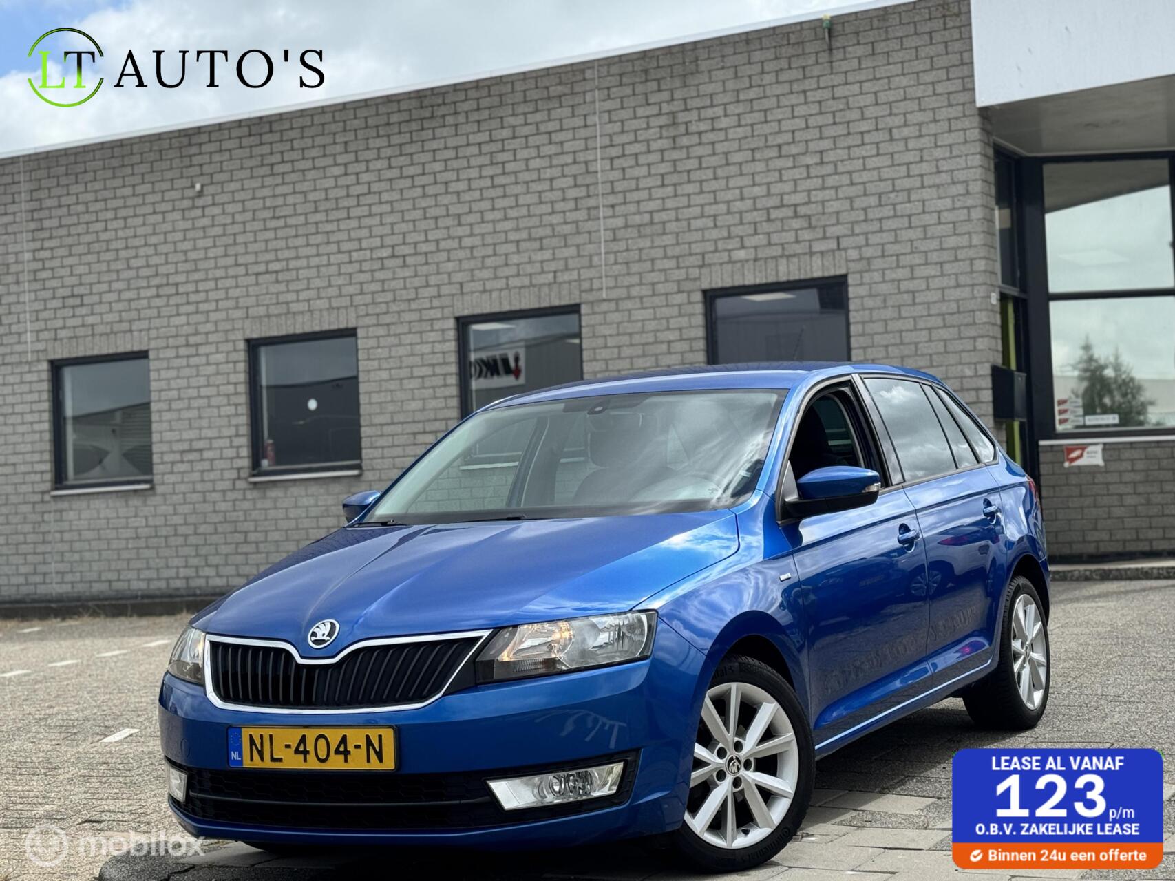 Skoda Rapid 1.2 TSI Greentech Drive|Automaat Navi 2017 - voorkant