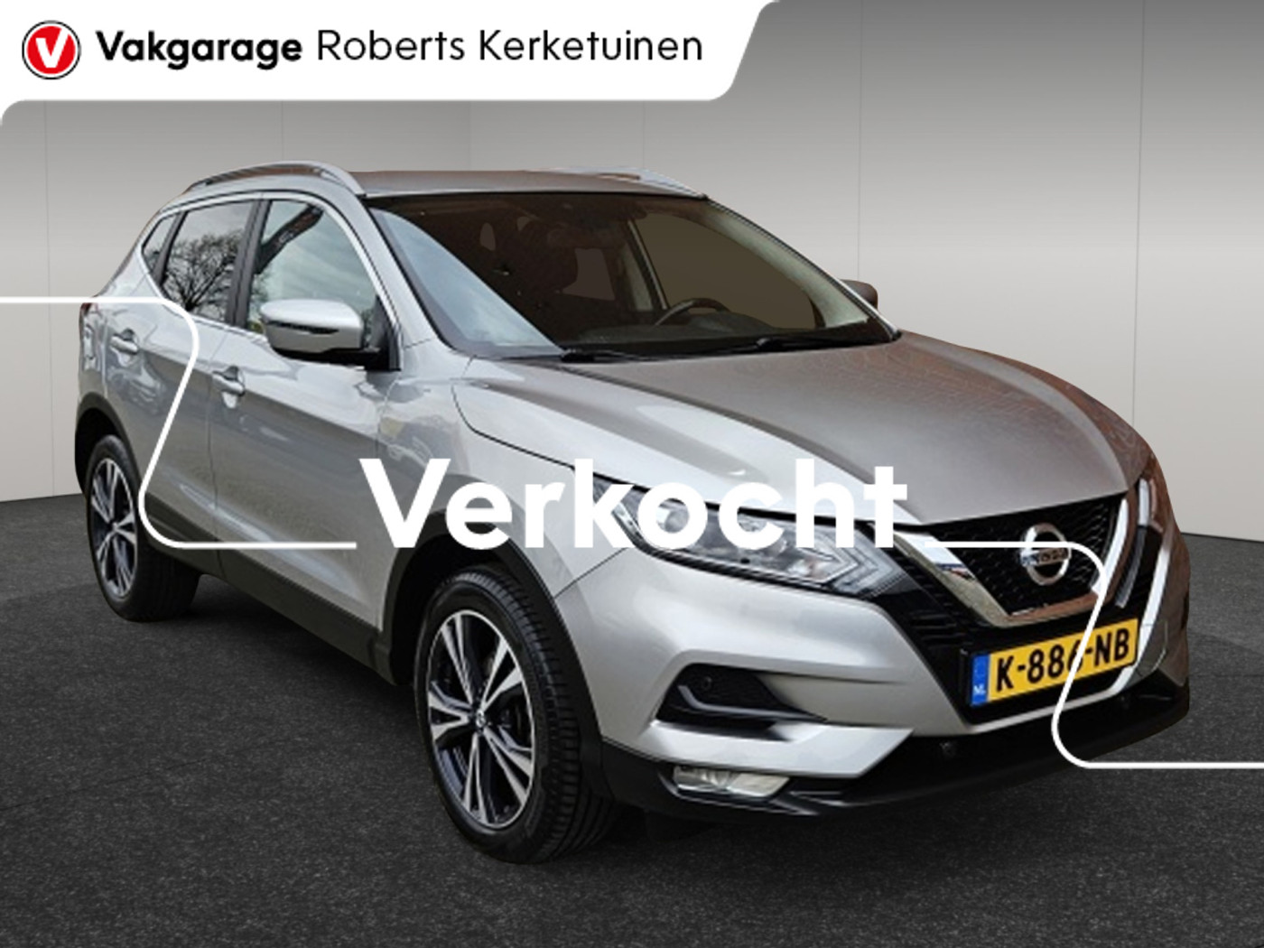 Nissan Qashqai 1.3 DIG-T Business Edition 2020 - voorkant