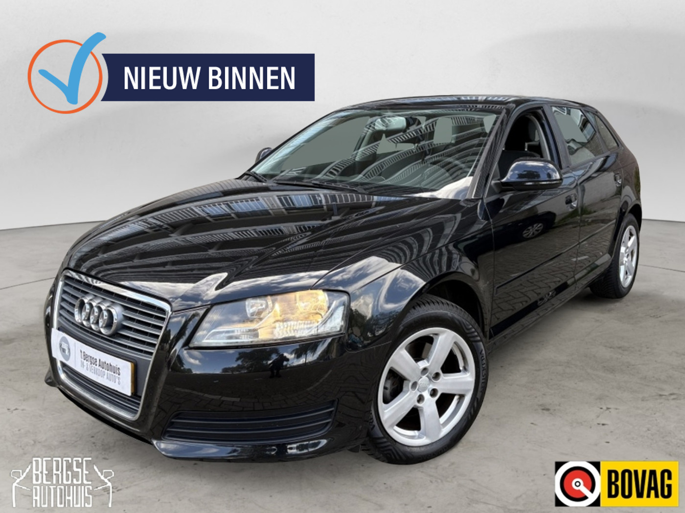 Audi Audi A3 1.4 TFSI Attr. Cruise Navi Clima Pdc Lmv 2009 - voorkant