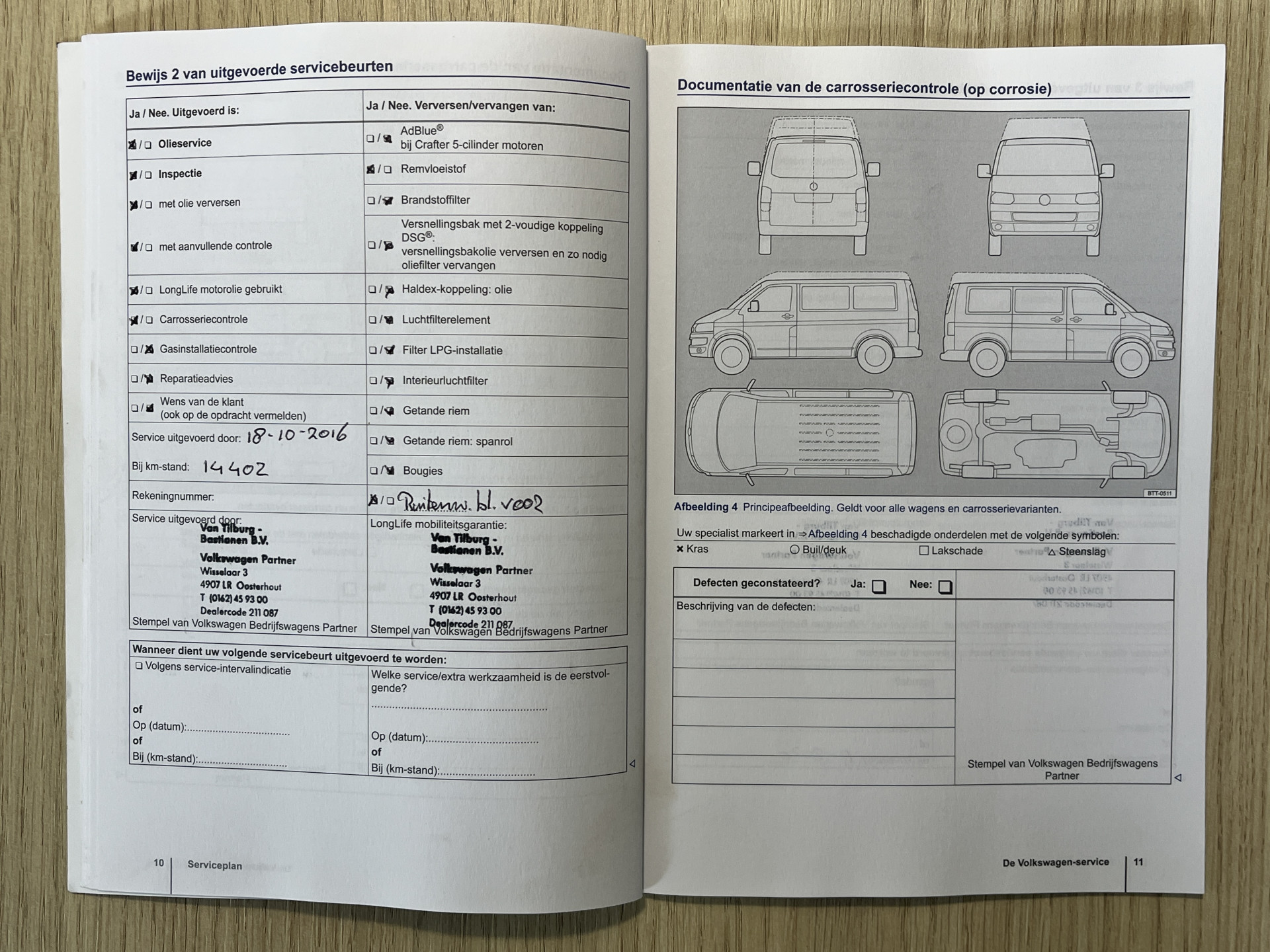 Foto van Volkswagen Kombi