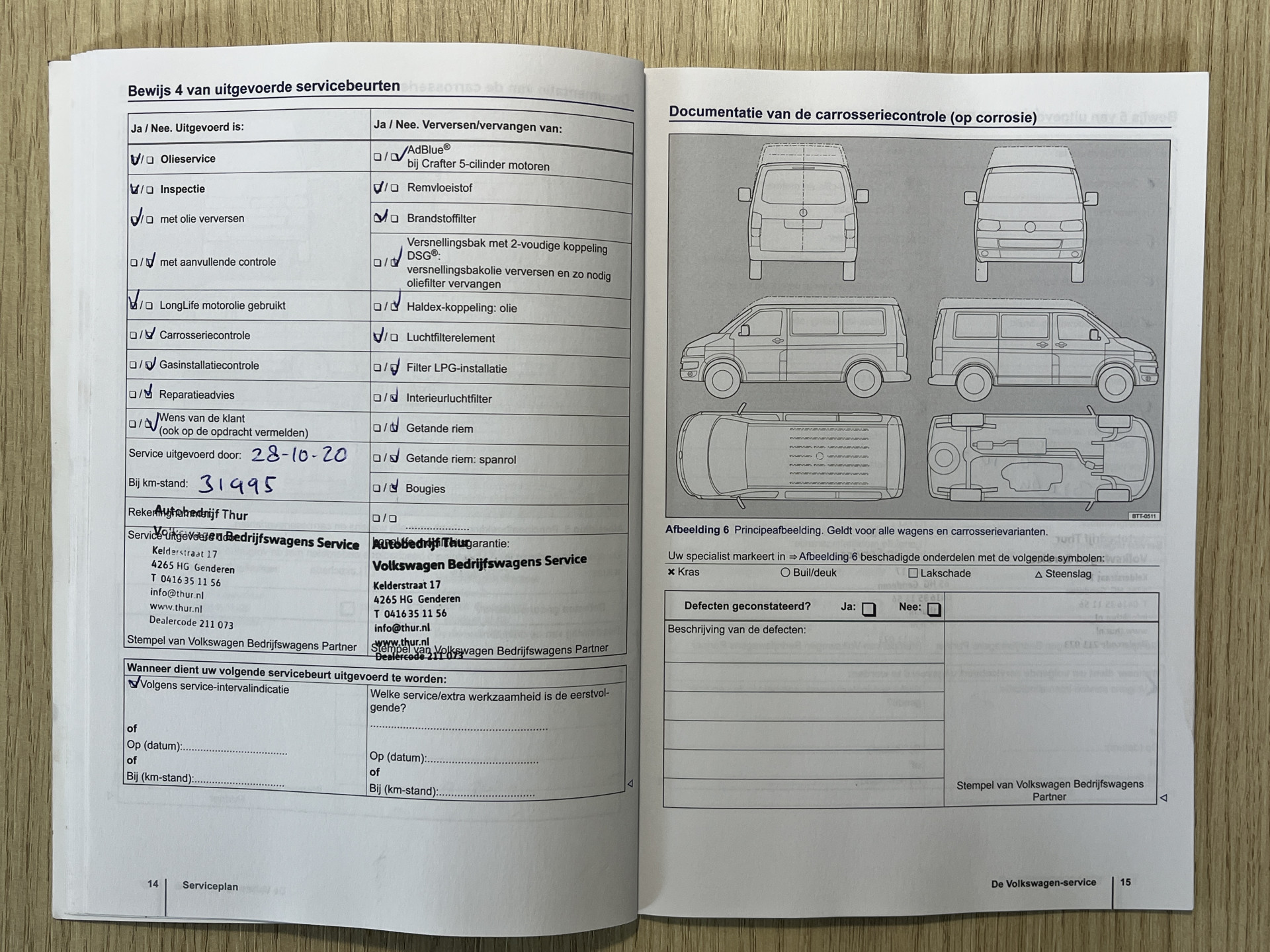 Foto van Volkswagen Kombi
