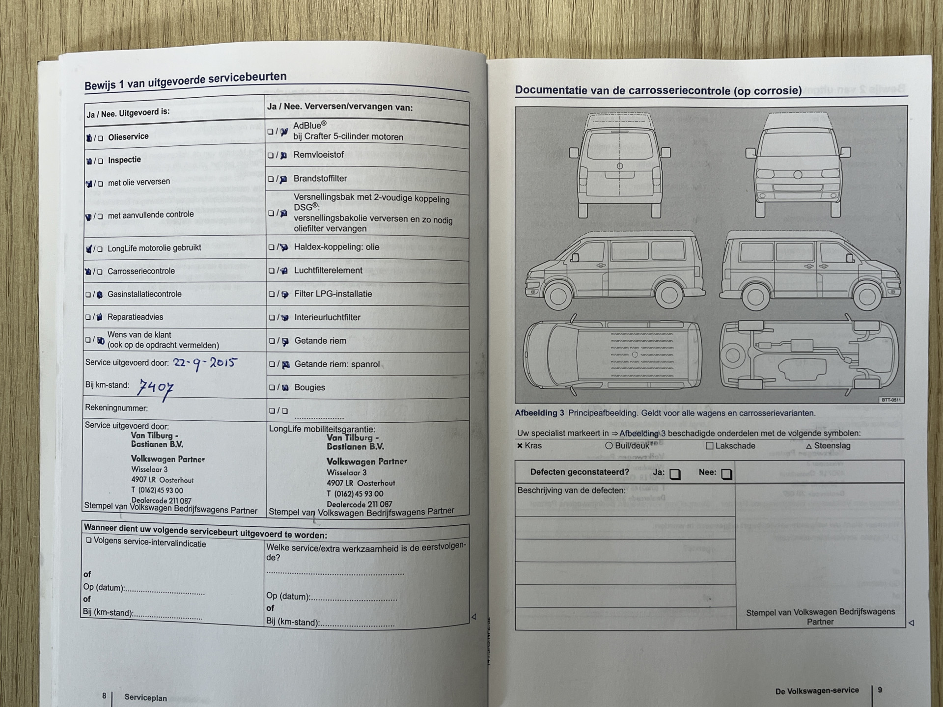 Foto van Volkswagen Kombi
