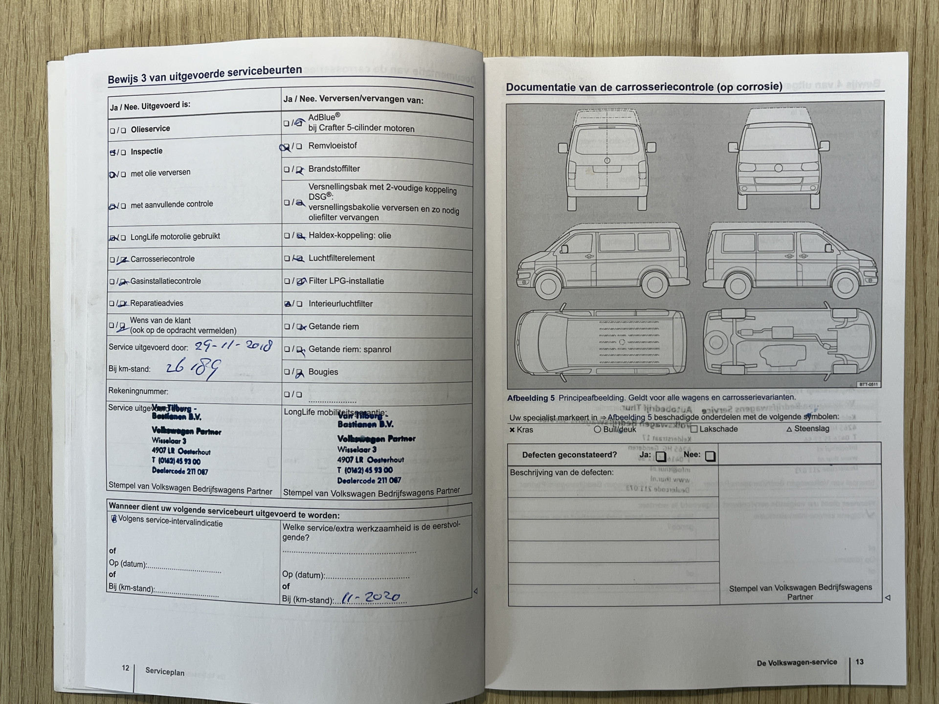 Foto van Volkswagen Kombi