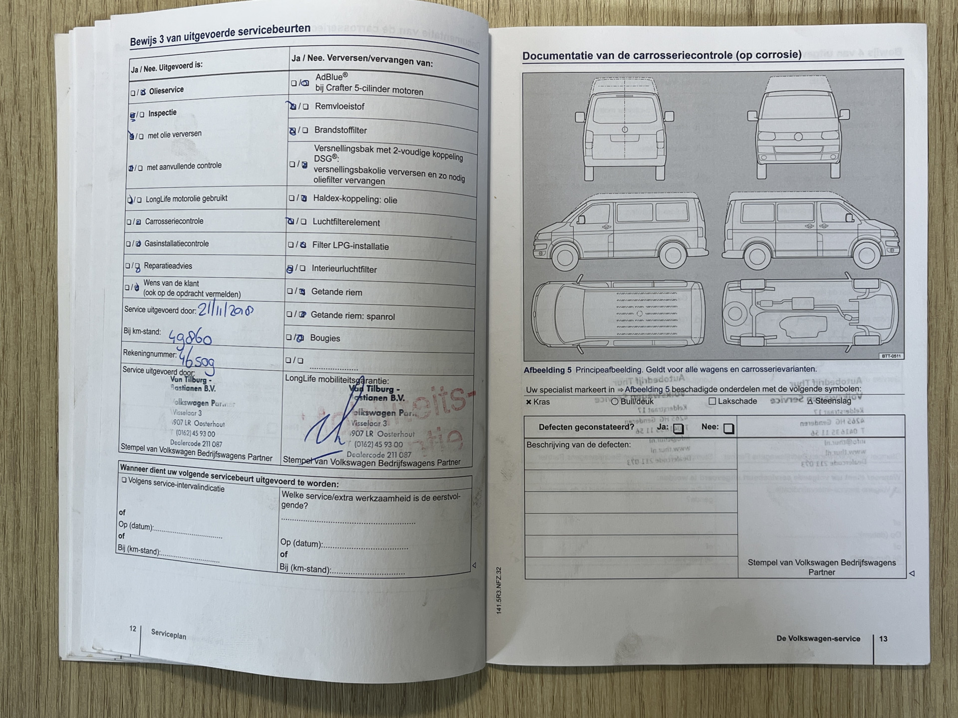 Foto van Volkswagen Kombi