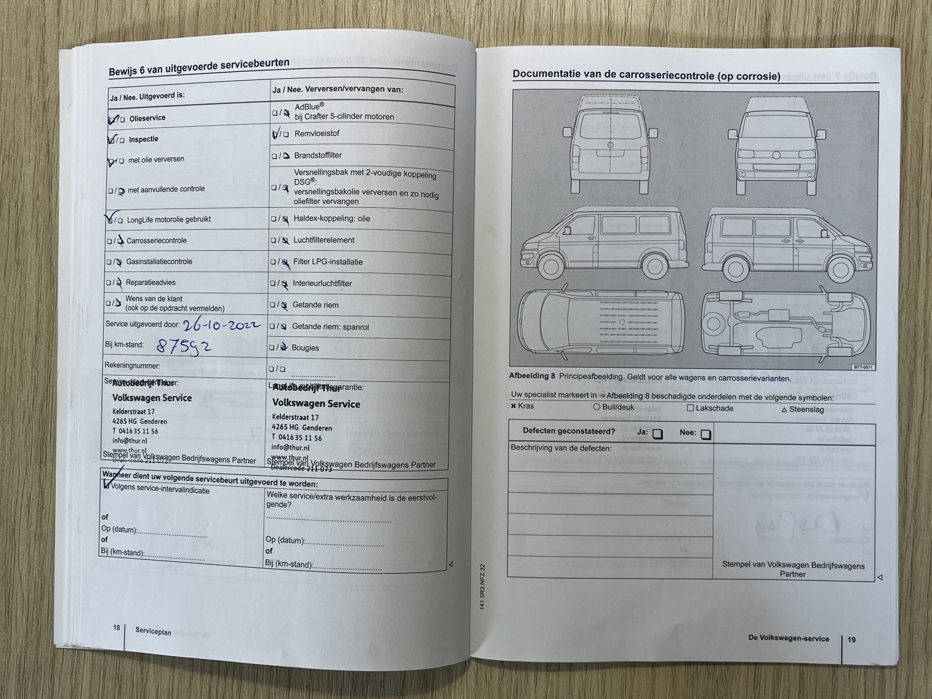 Foto van Volkswagen Kombi