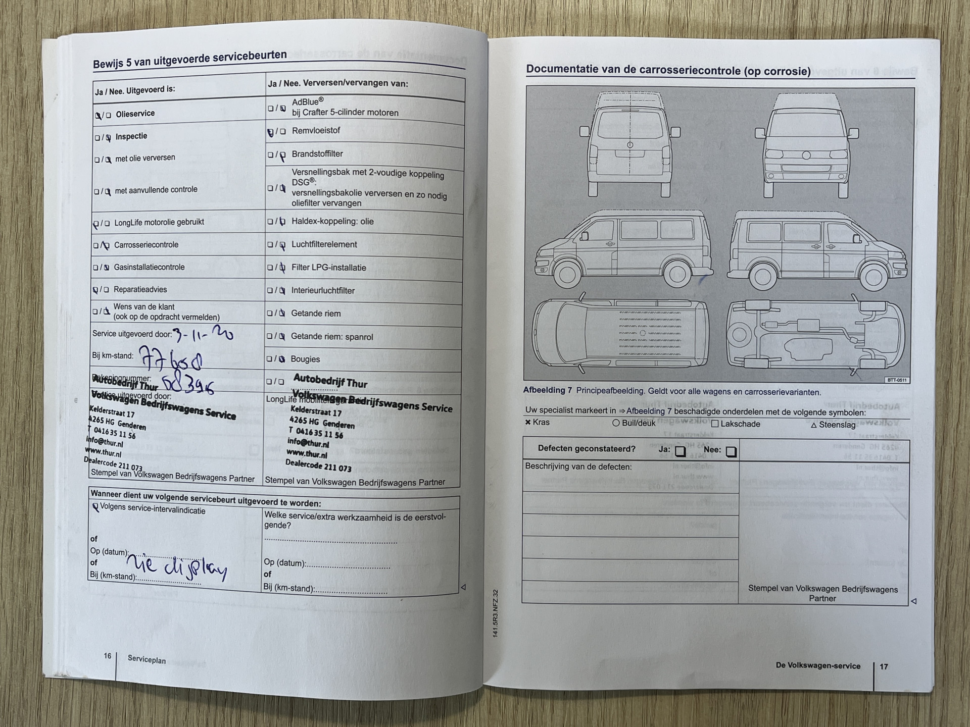 Foto van Volkswagen Kombi