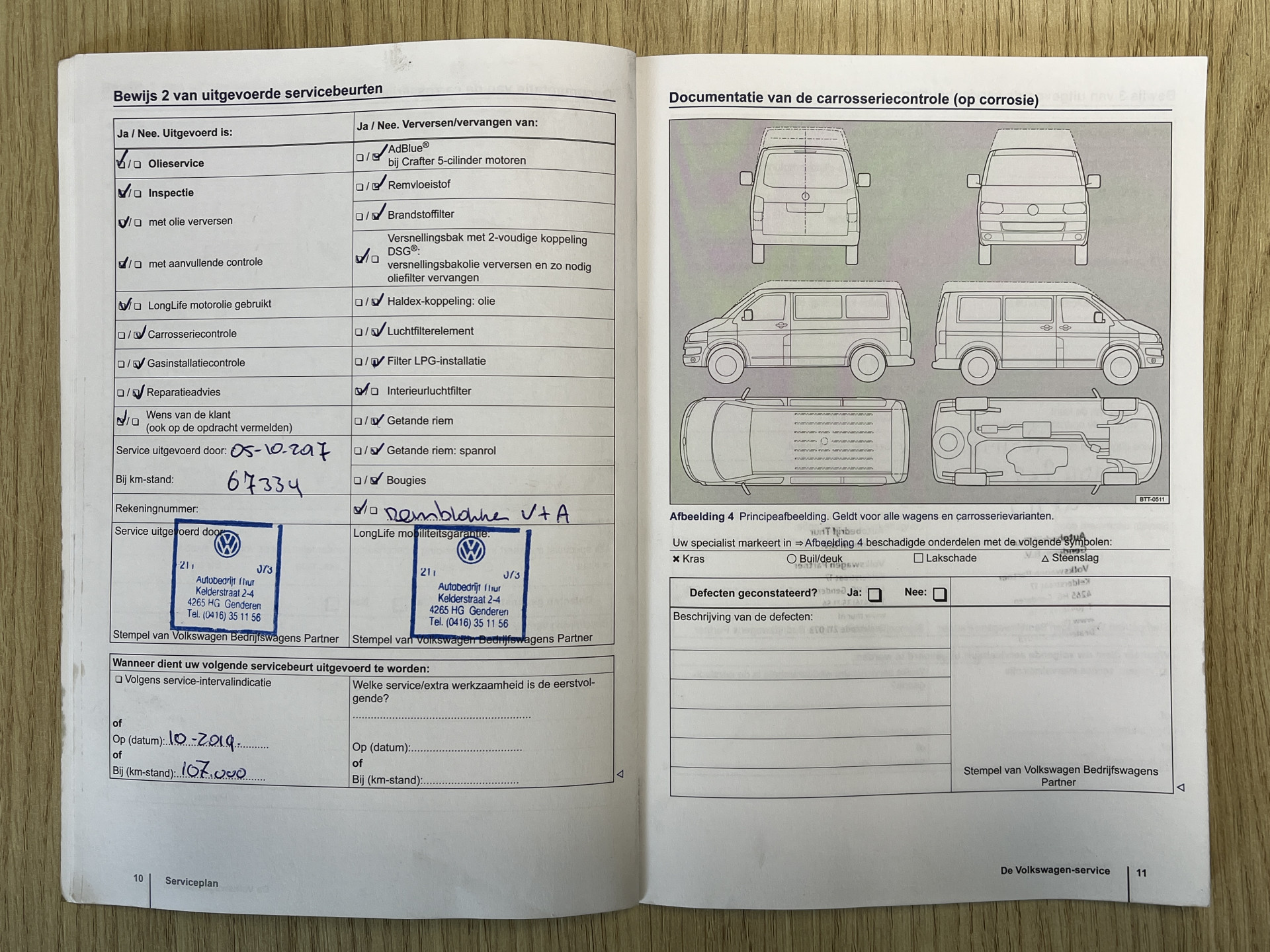 Foto van Volkswagen Kombi