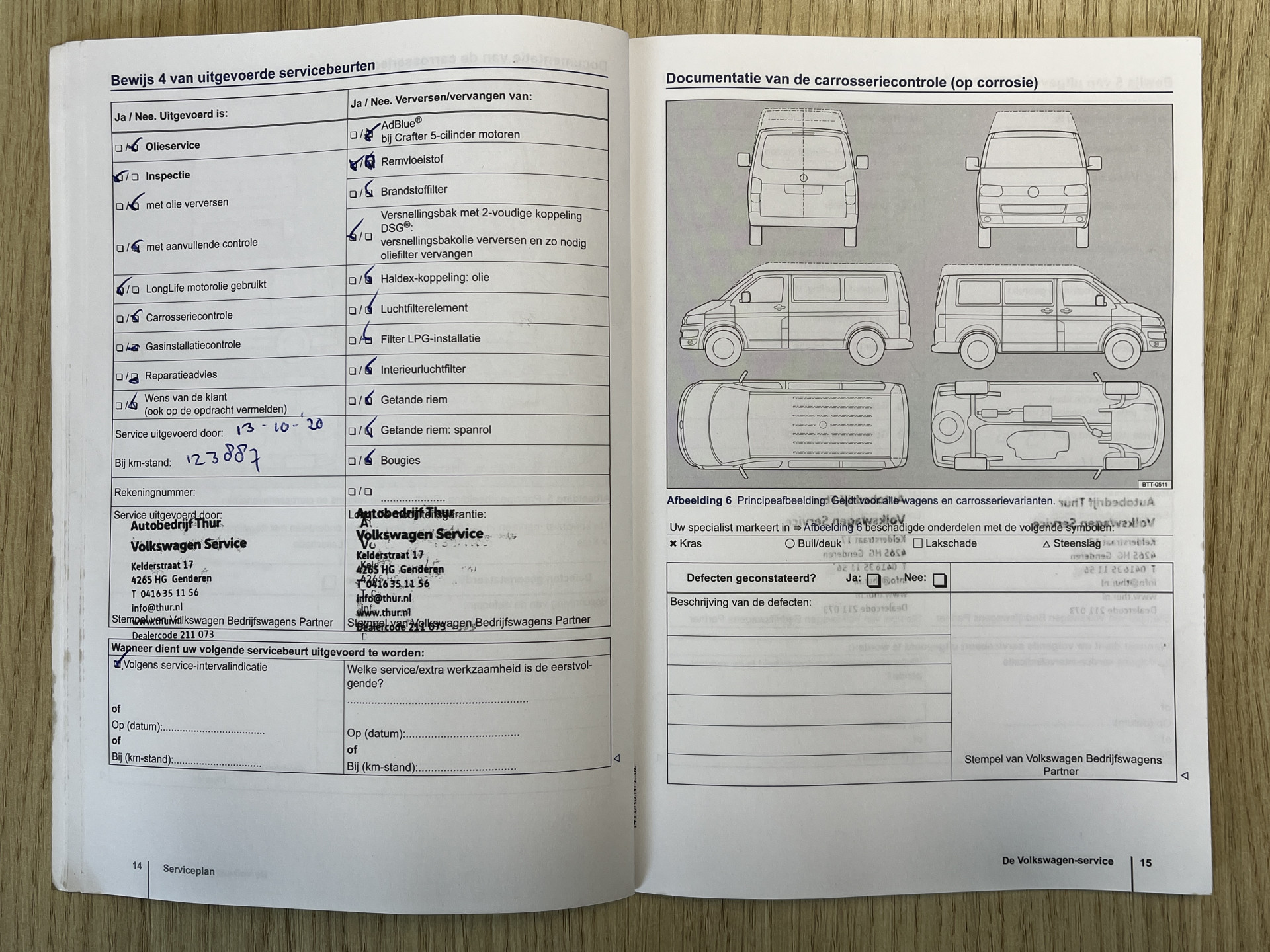 Foto van Volkswagen Kombi