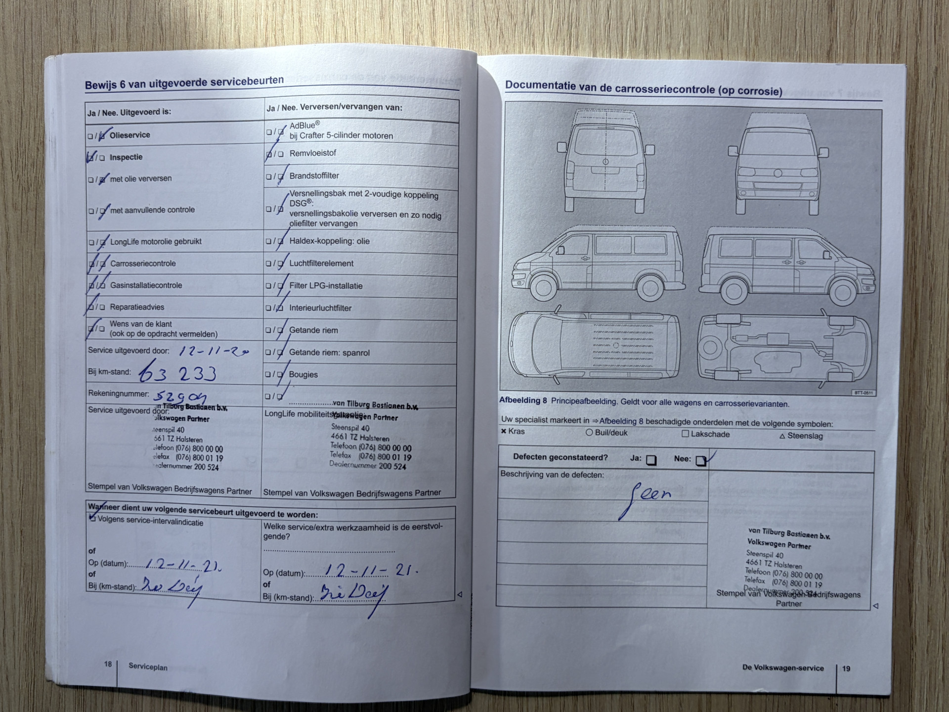 Foto van Volkswagen Kombi