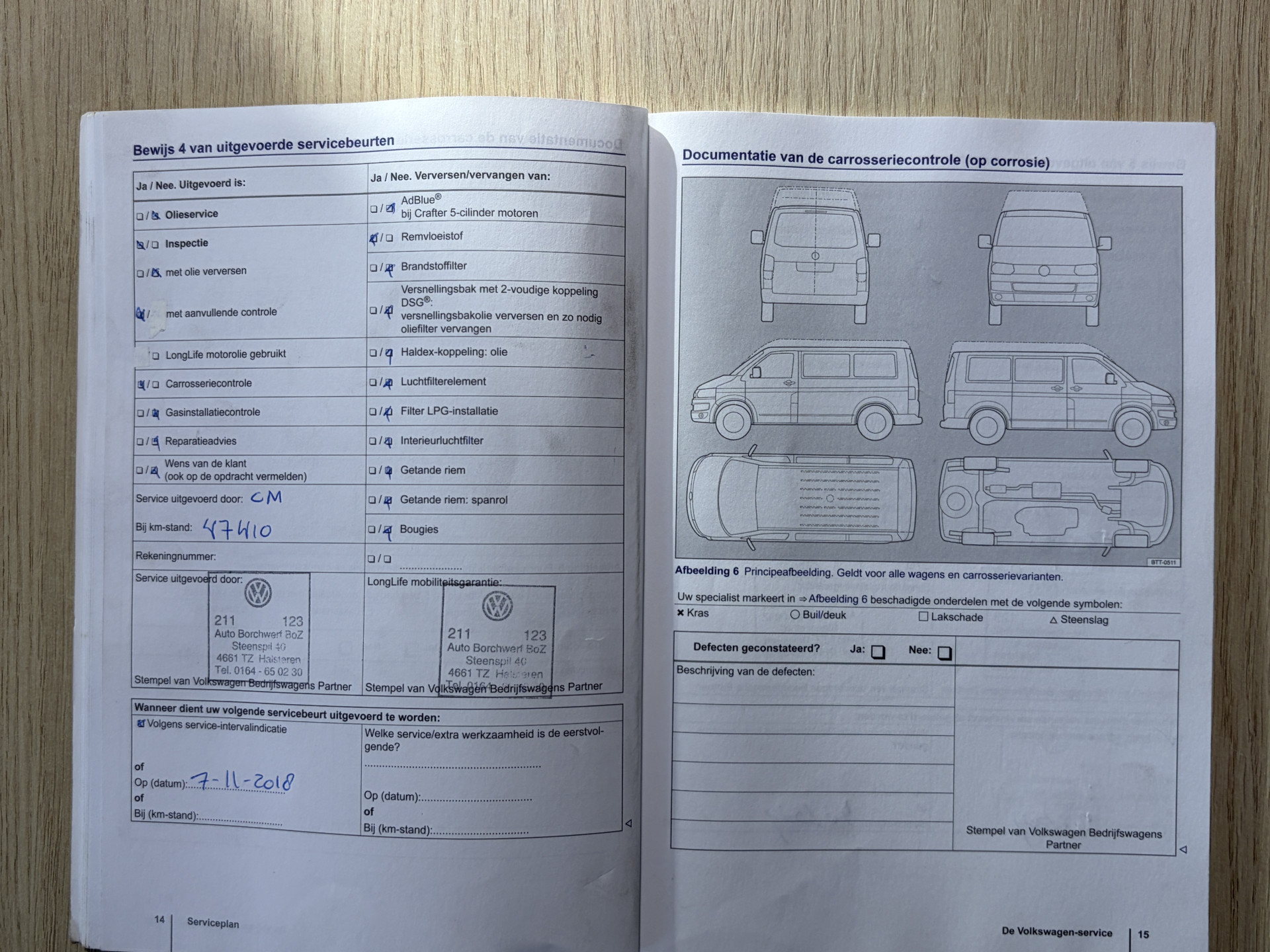 Foto van Volkswagen Kombi