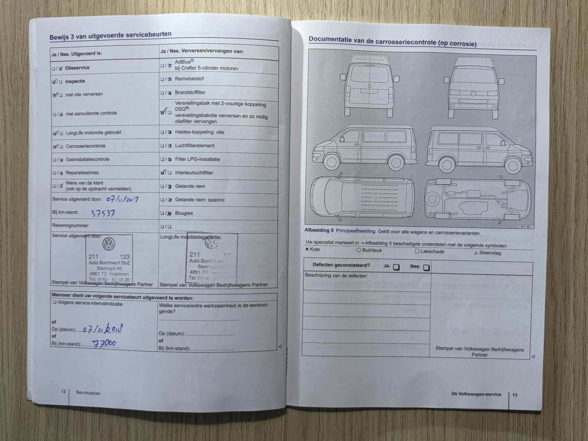 Foto van Volkswagen Kombi