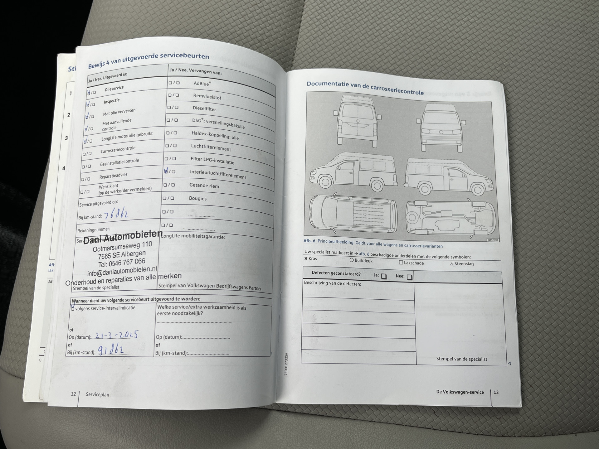 Foto van Volkswagen Transporter