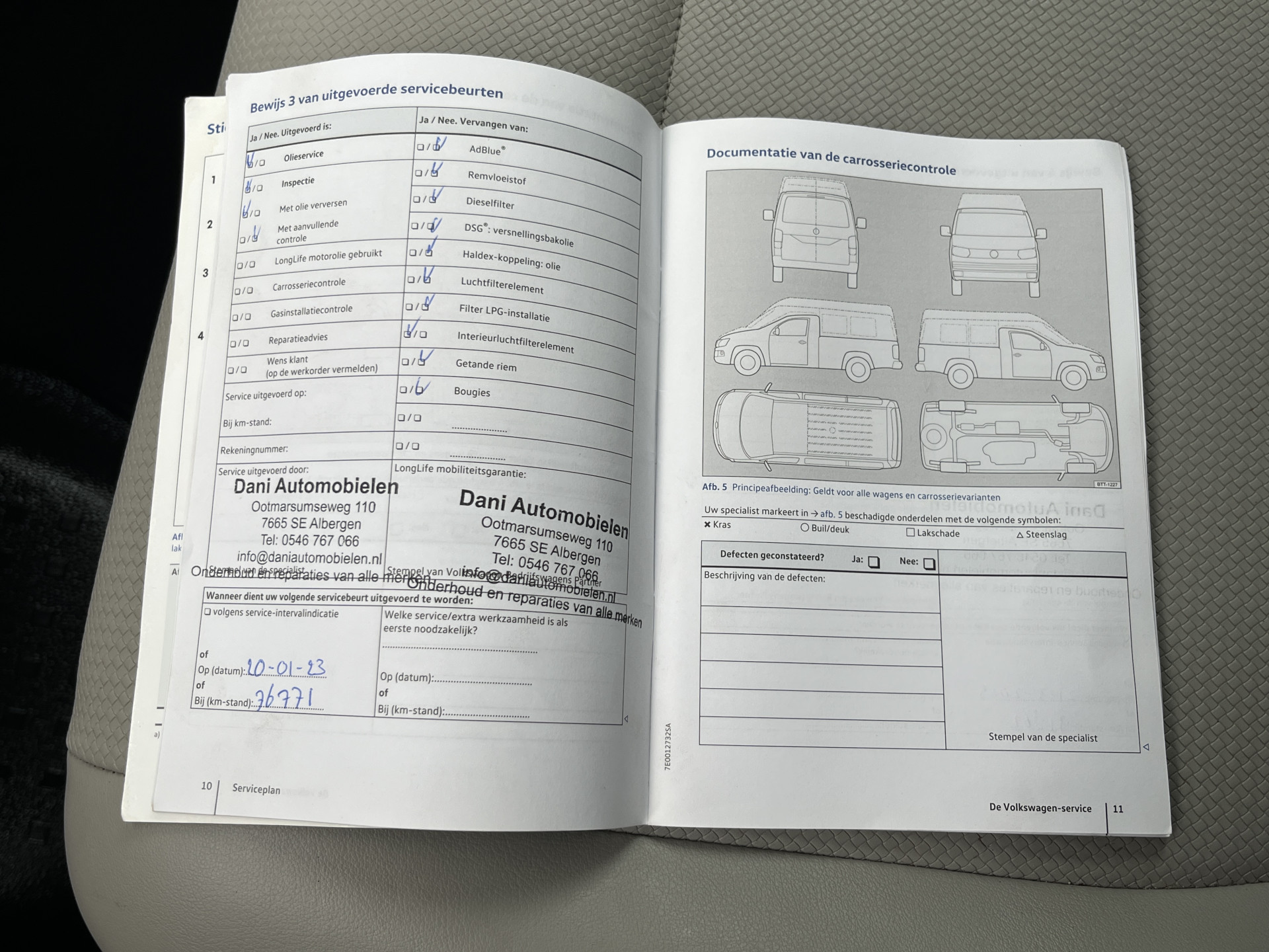 Foto van Volkswagen Transporter