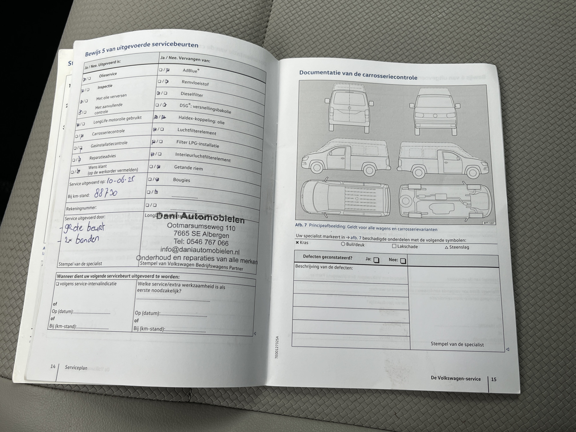Foto van Volkswagen Transporter