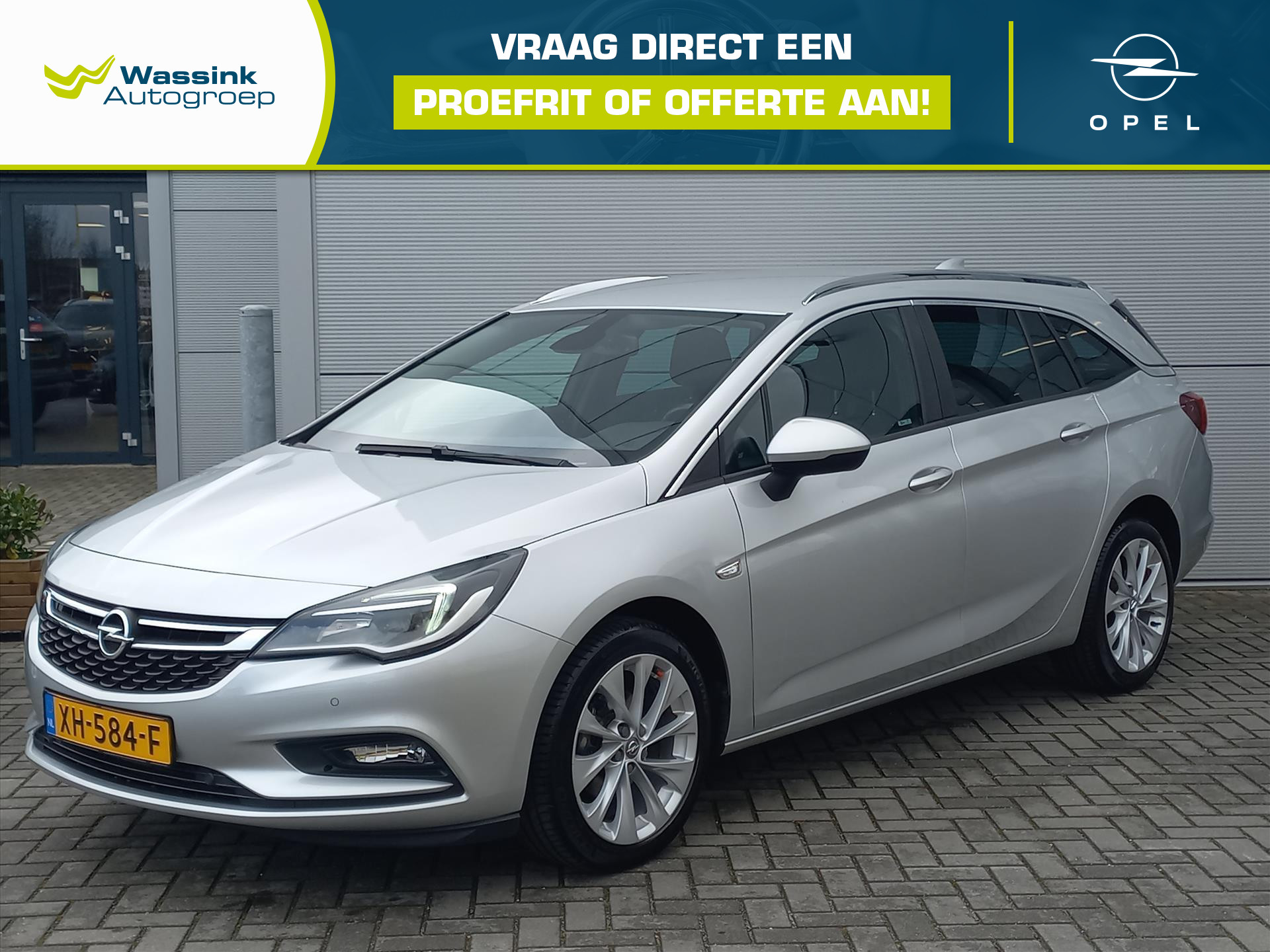 Opel Astra 1.4 Online Edition 2019 - voorkant