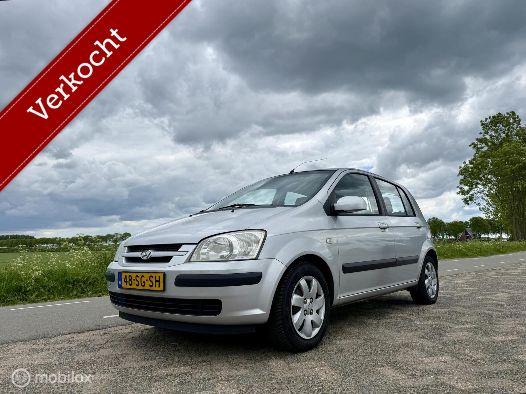 Hyundai Getz 1.3i Active Cool, BJ 2006, Airco, APK, Trekhaak 2006 - voorkant