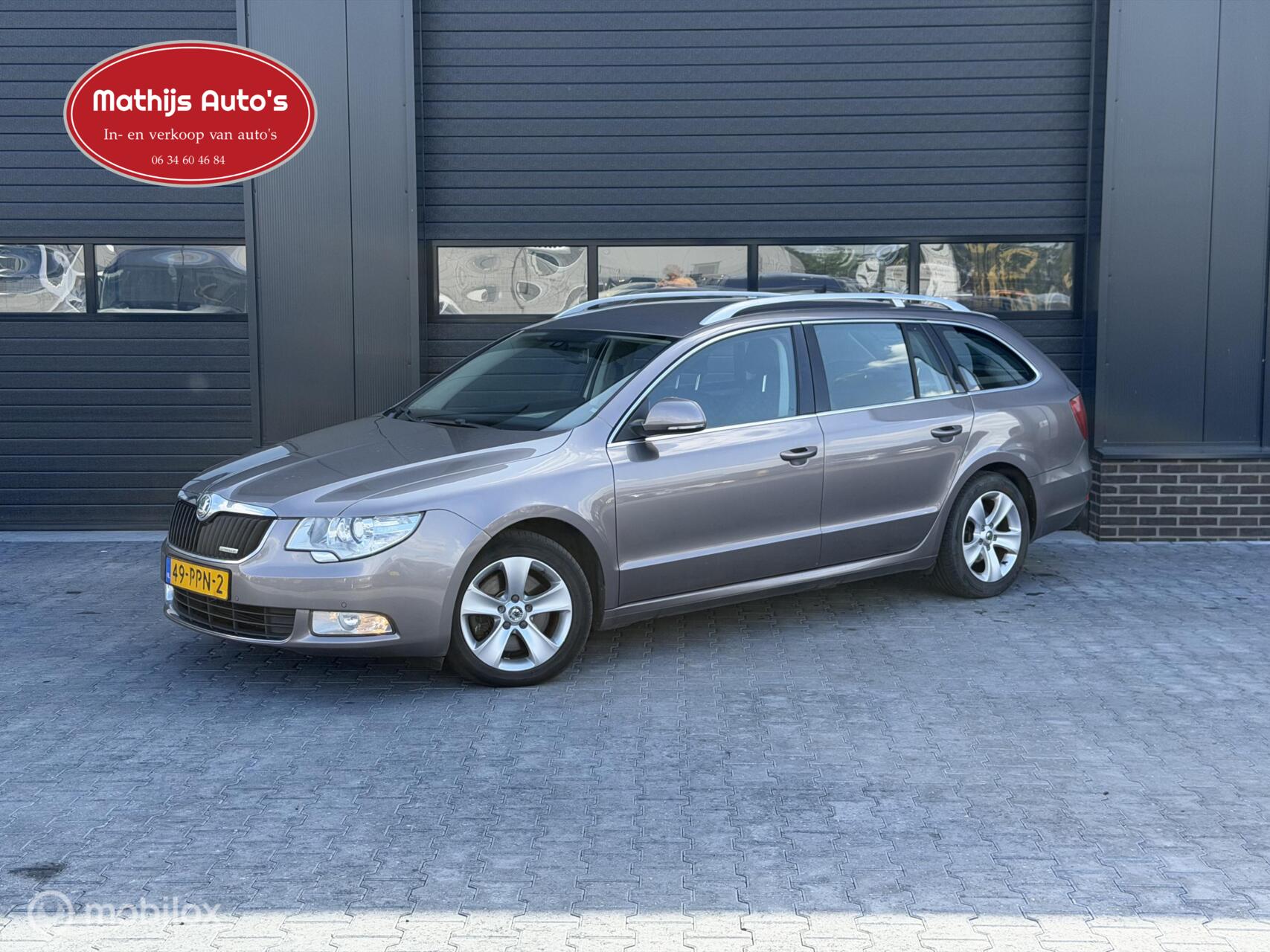 Skoda Superb 1.6 TDI Greenline Ambition Business Line Export 2011 - voorkant