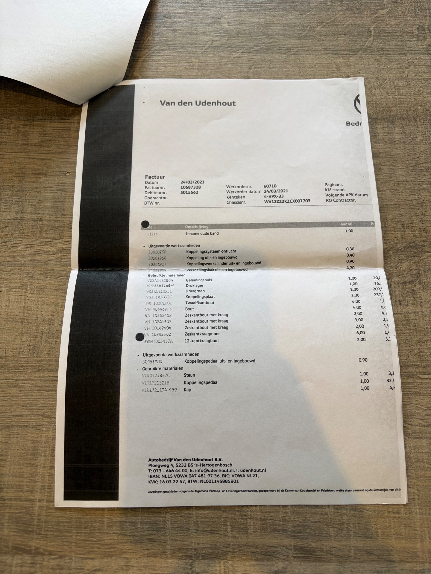 Foto van Volkswagen Caddy