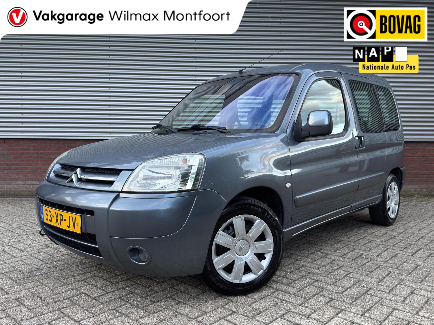 Citroen Berlingo 1.6i Multispace Attraction|AIrco|Elek.ramen+Spiegels|Trekhaak|Cruise|5 persoons| 2007 - voorkant
