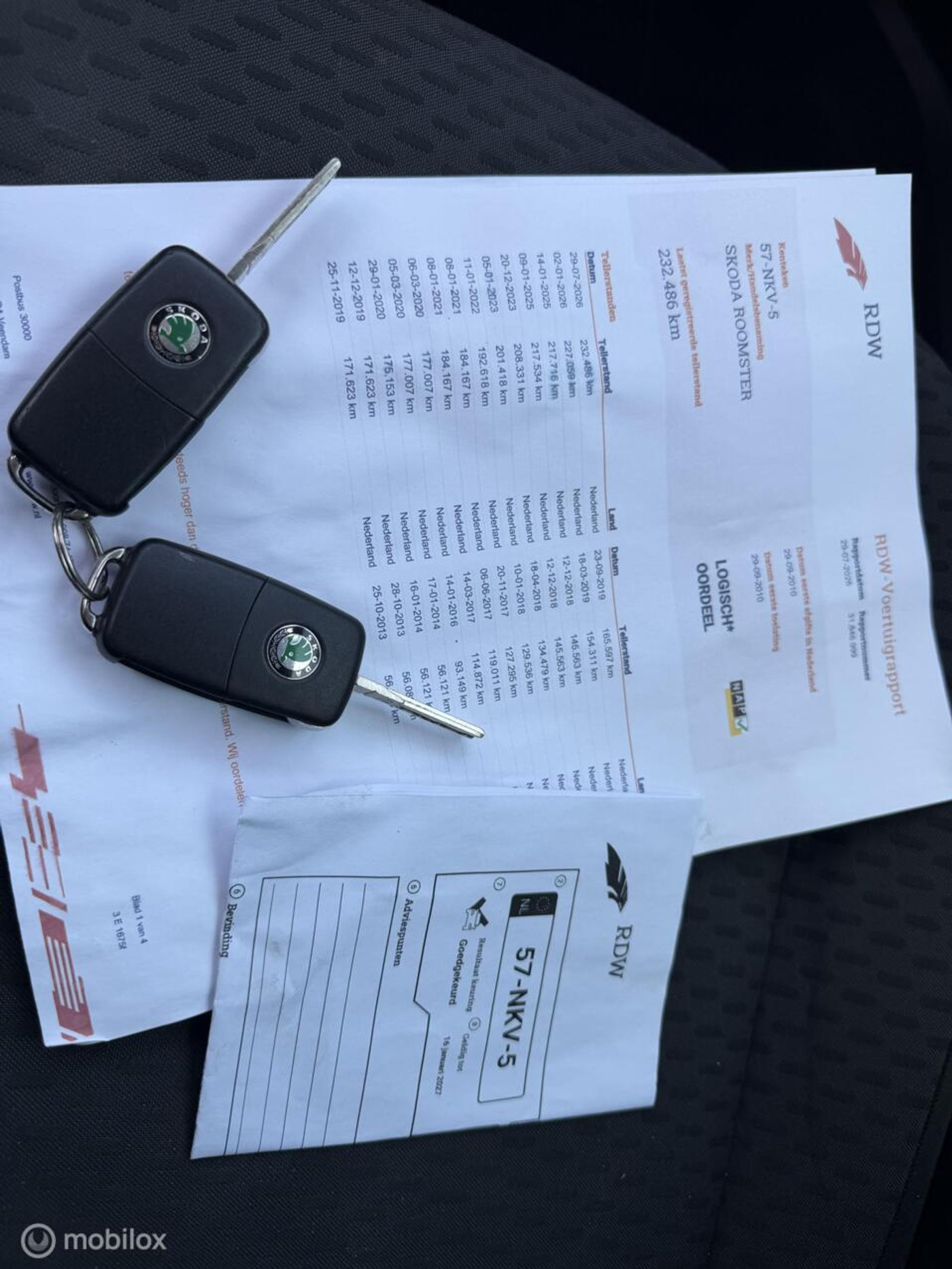 Foto van Skoda Roomster