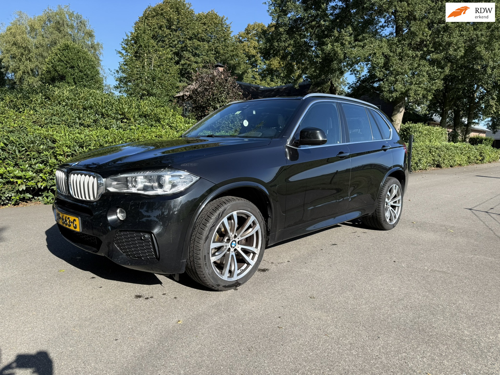 BMW X5 Xdrive40d XDrive40d High Executive M-sport EXPORT € 10750 netto 2015 - voorkant