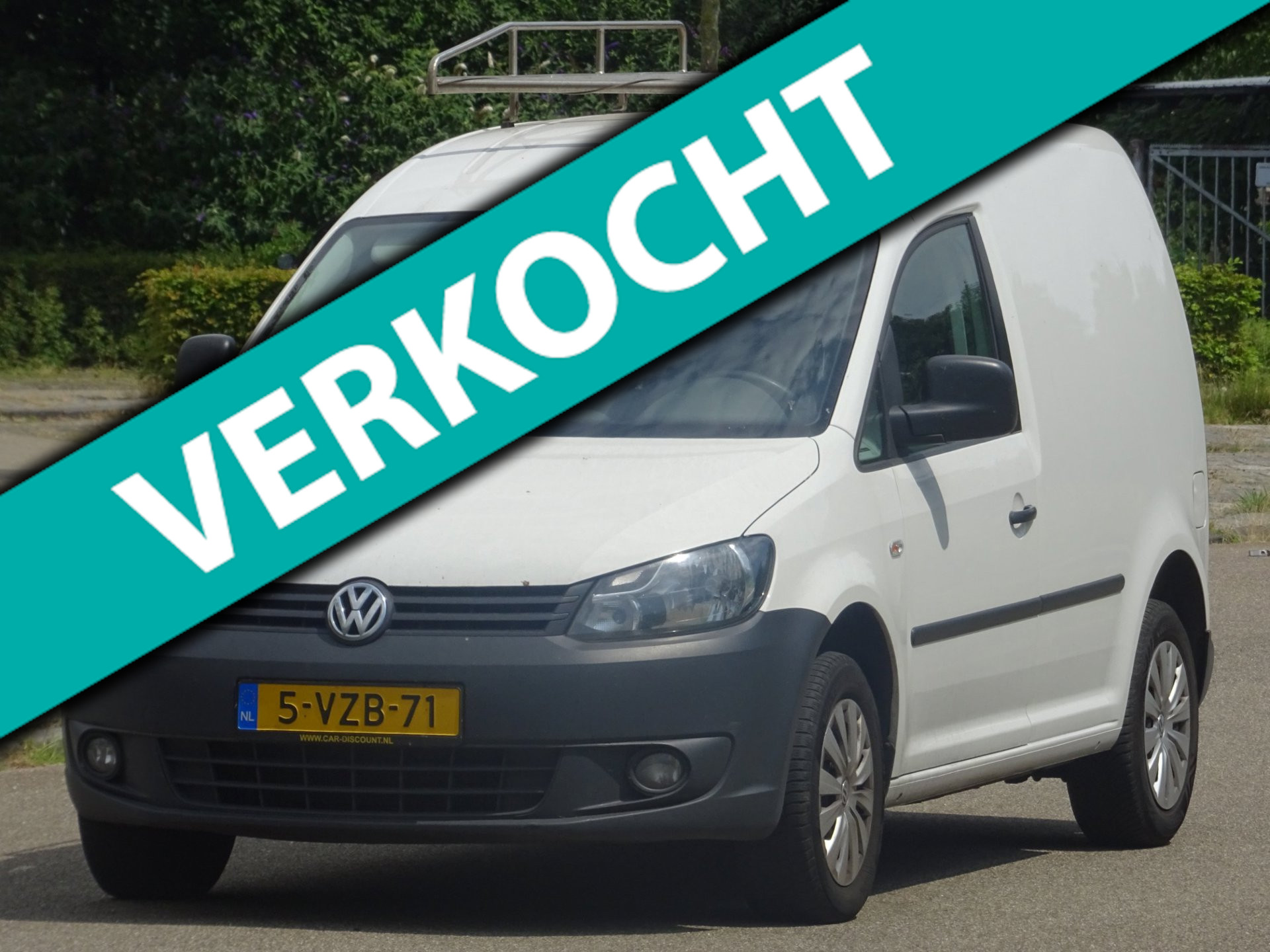 Volkswagen Caddy 1.6 TDI BJ2012 NAP/AIRCO/NAVI/IMPERIAAL/APK 2012 - voorkant