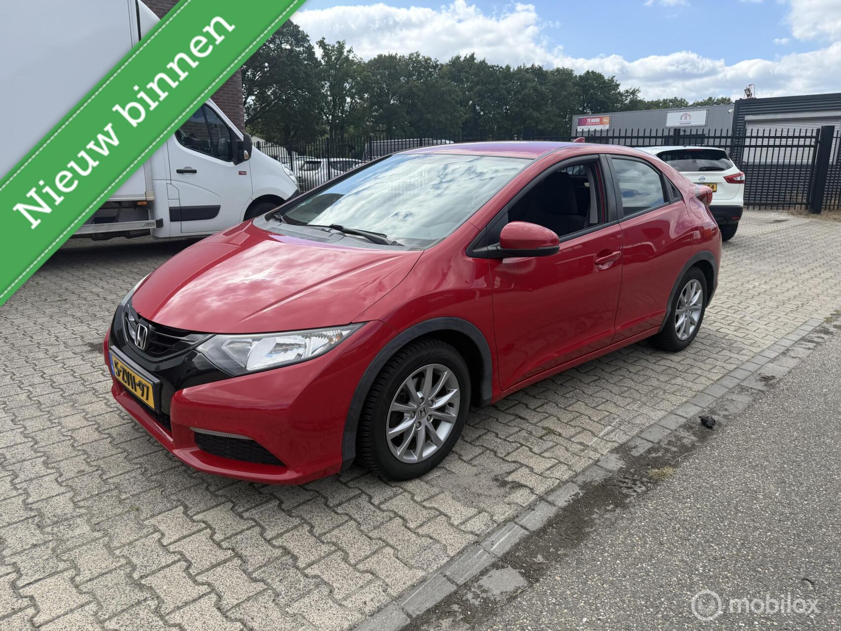 Honda Civic 5dr 1.4 Comfort Silverstone 2015 - voorkant