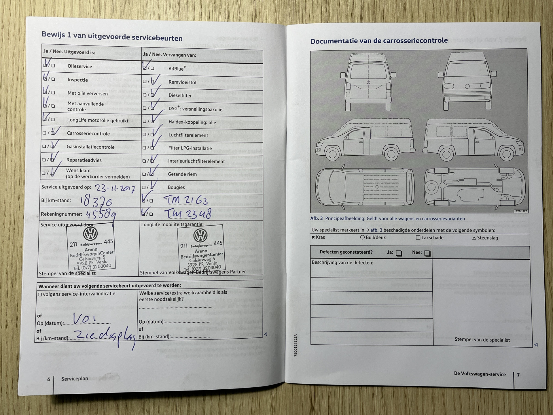 Foto van Volkswagen Kombi