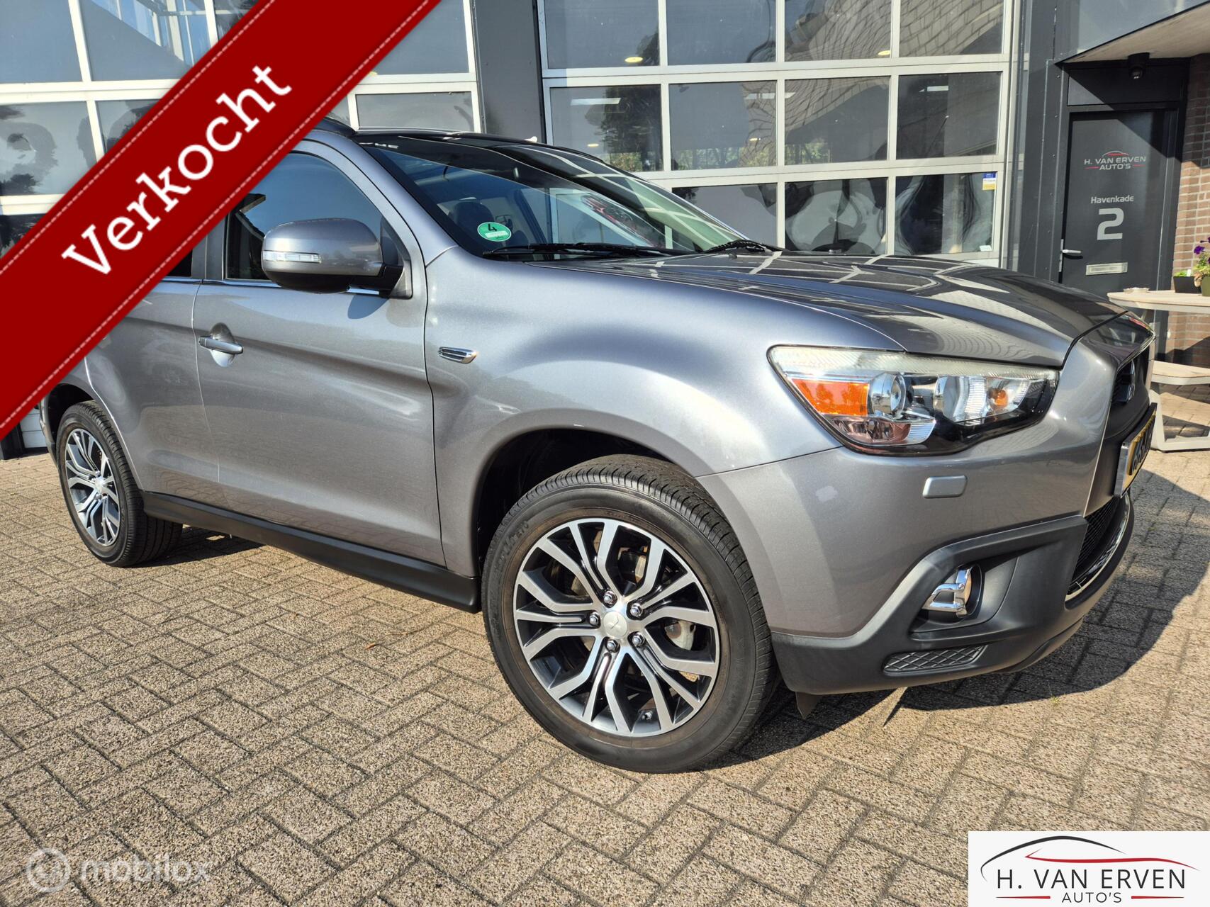 Mitsubishi Mitsubishi Asx 1.6 Instyle LEDER PANORAMADAK PDC NAVI 2012 - voorkant