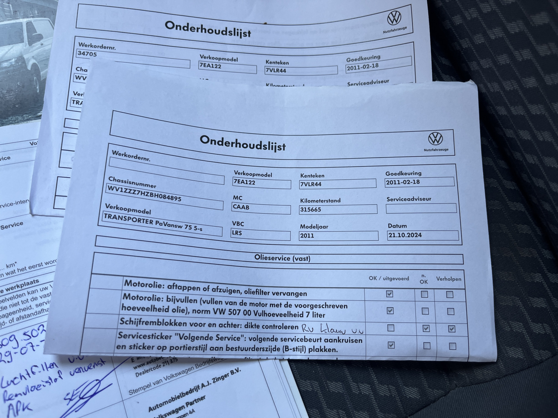 Foto van Volkswagen Transporter