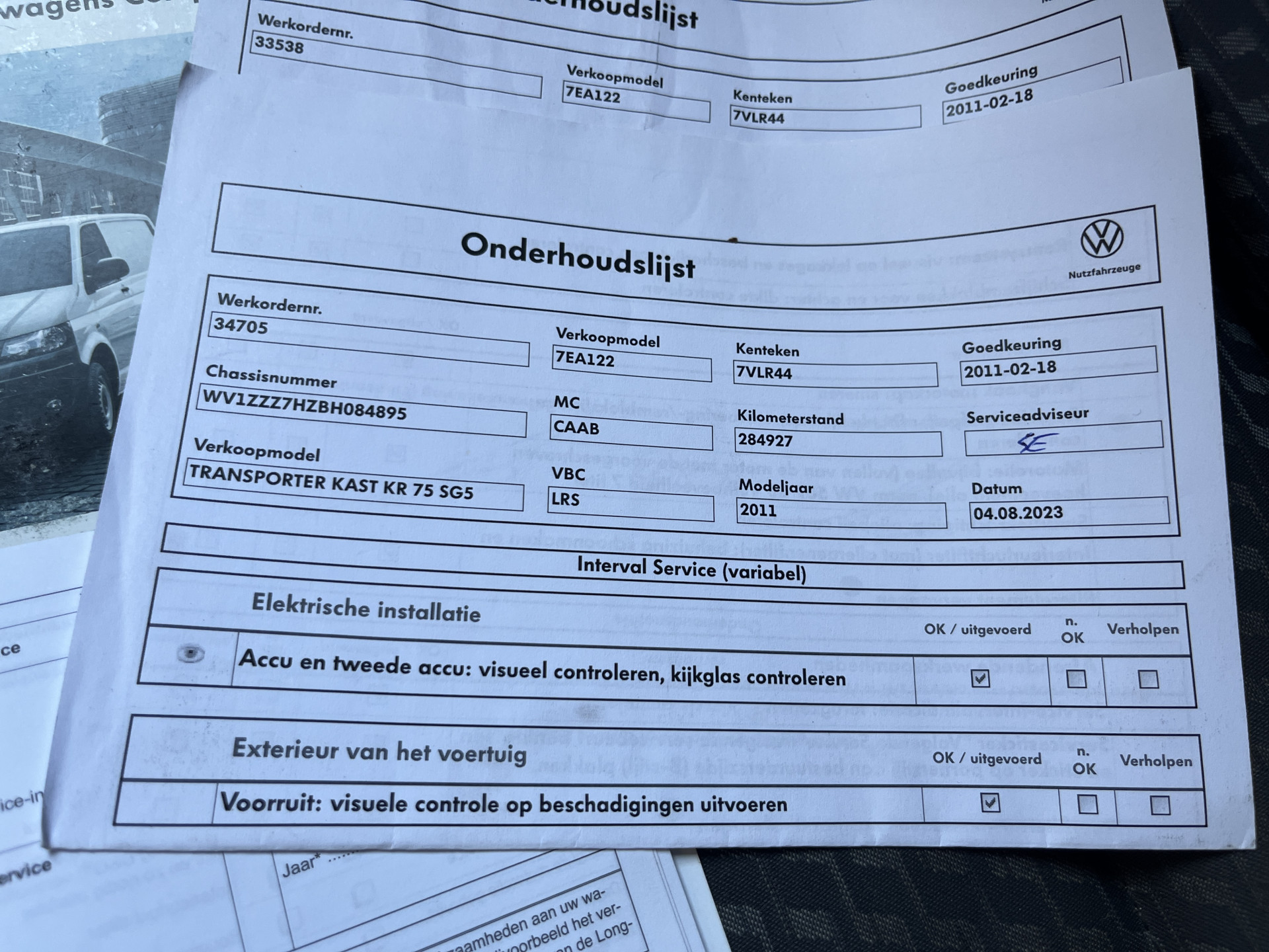 Foto van Volkswagen Transporter