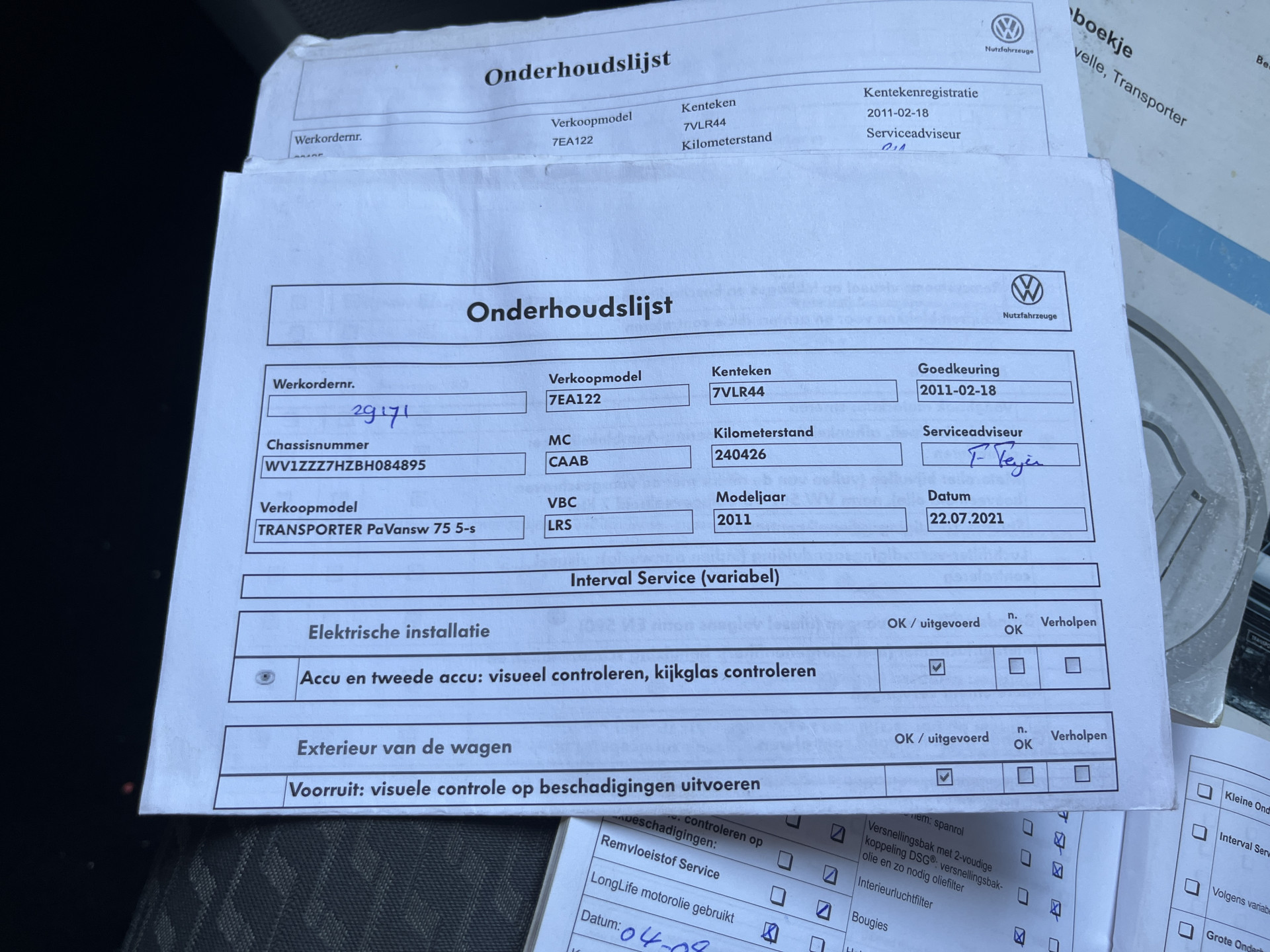 Foto van Volkswagen Transporter