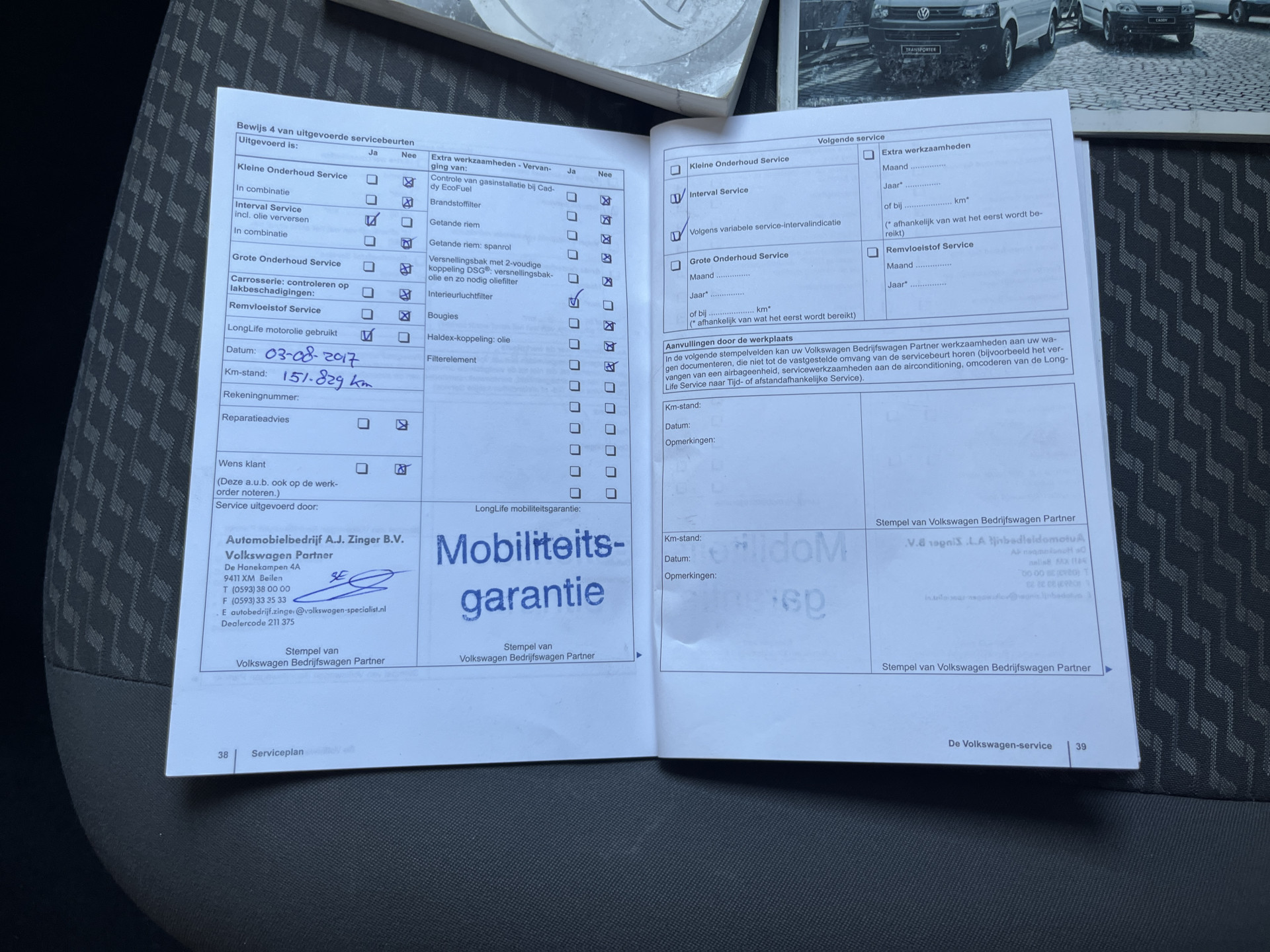 Foto van Volkswagen Transporter