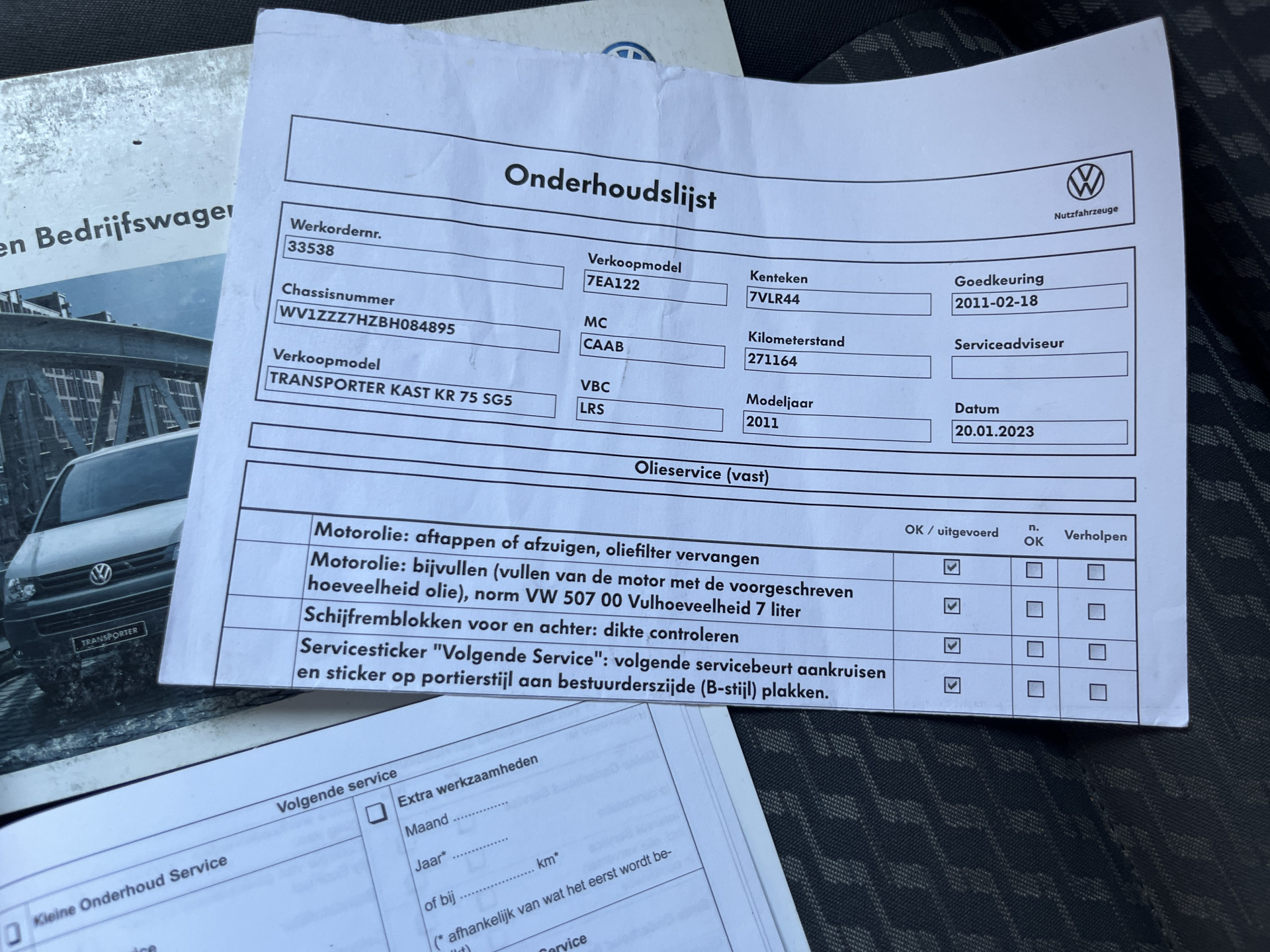 Foto van Volkswagen Transporter
