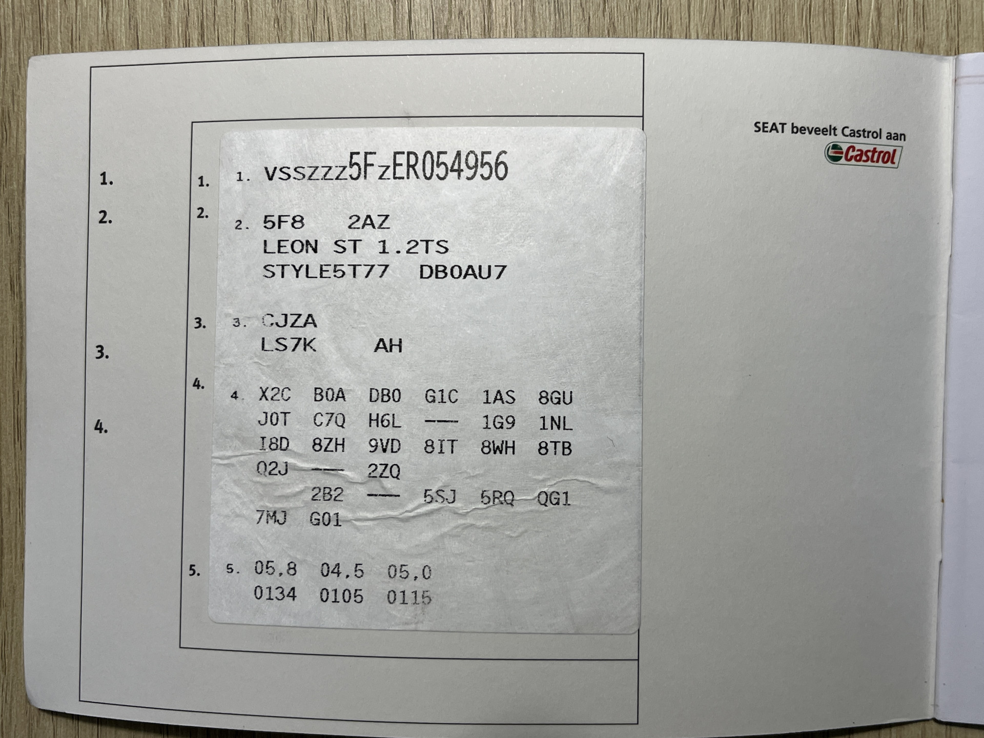 Foto van Seat Leon ST